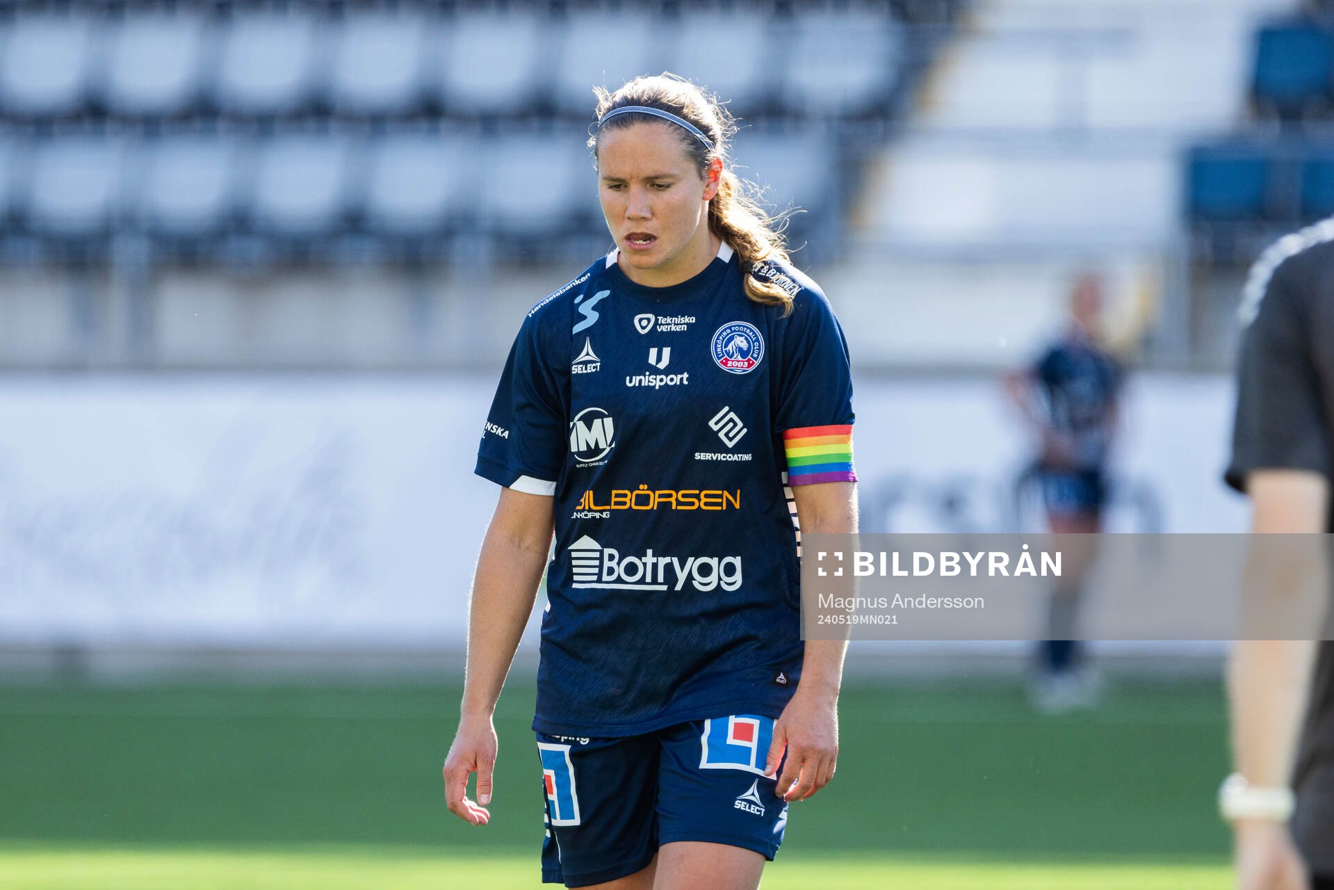 Linköpings Emma Lennartsson deppar