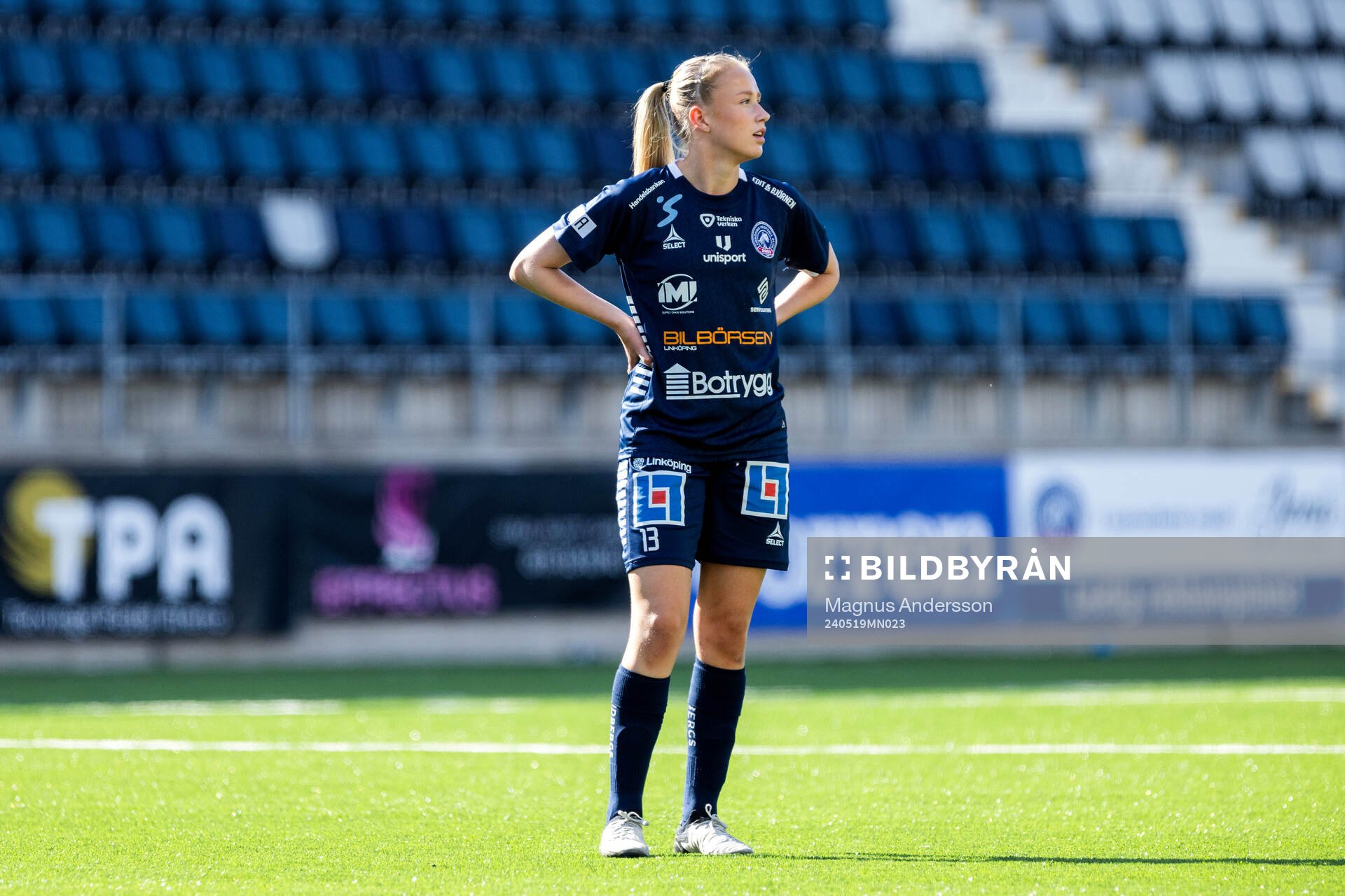 Linköpings Ella Lundin deppar