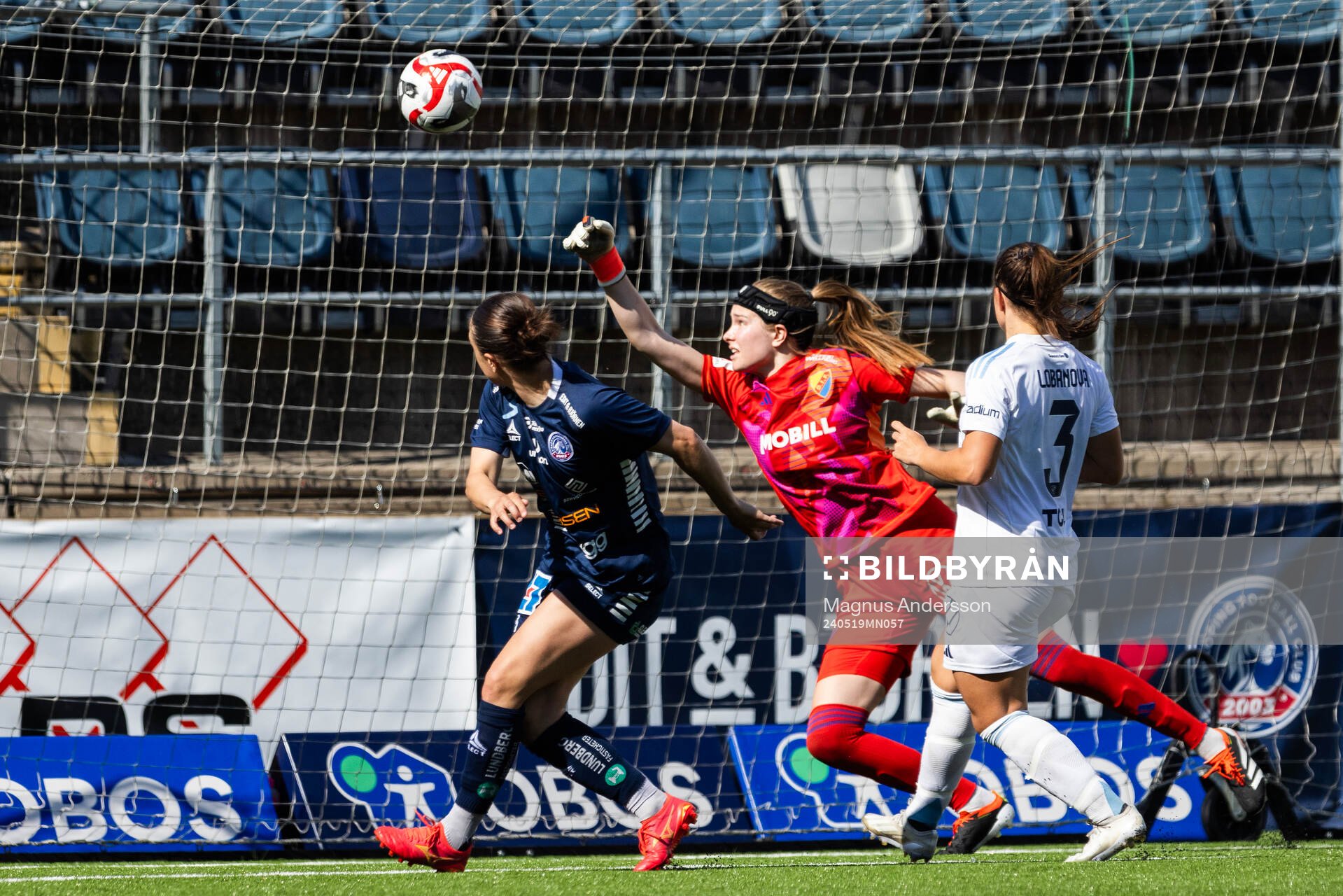 Djurgårdens målvakt Elvira Björklund