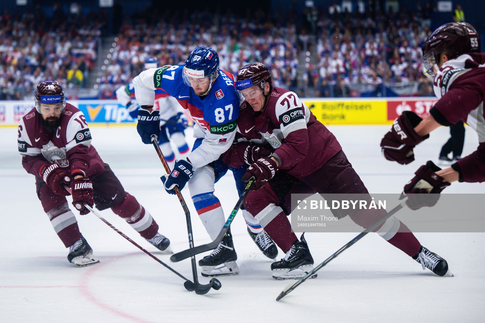 Pavol Regenda of Slovakia and Roberts Kristaps Zile of