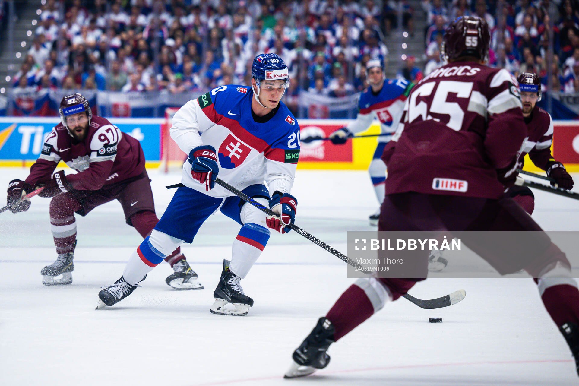 Juraj Slafkovsky of Slovakia