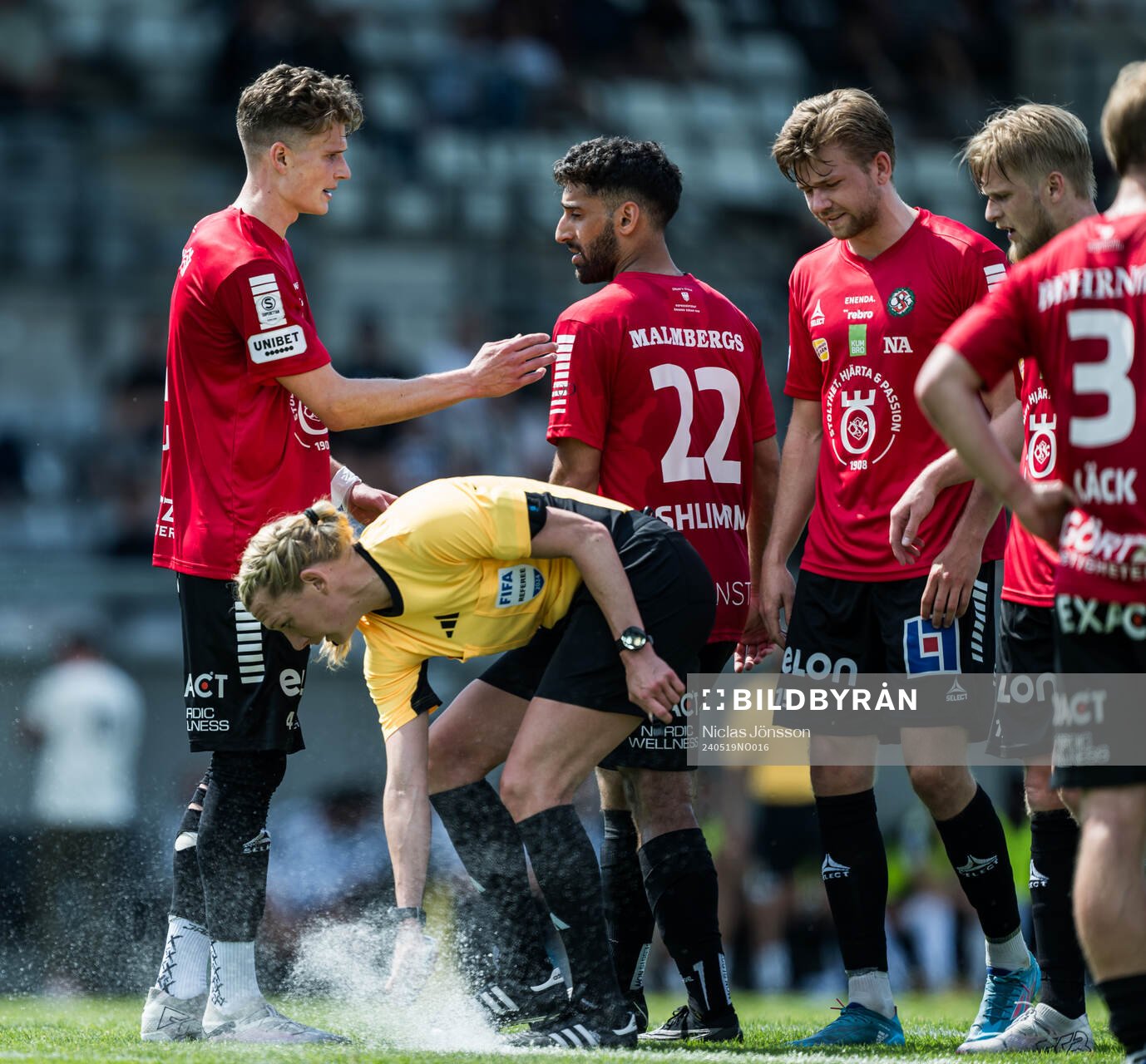 Örebros Erik Mc Cue deppar