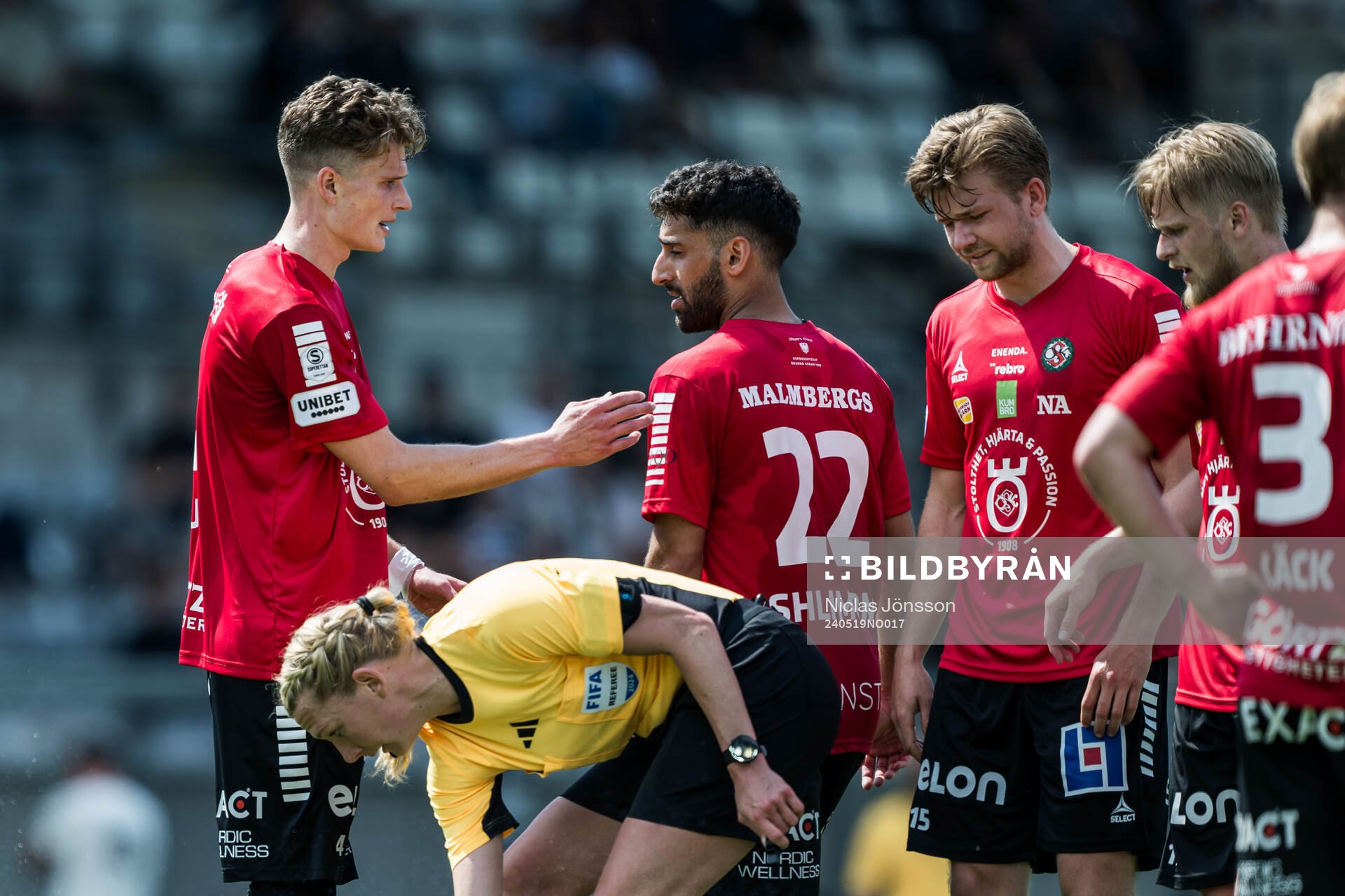 Örebros Erik Mc Cue deppar