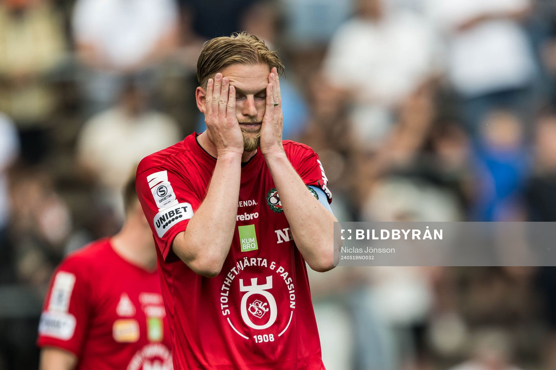 Örebros Karl Holmberg deppar