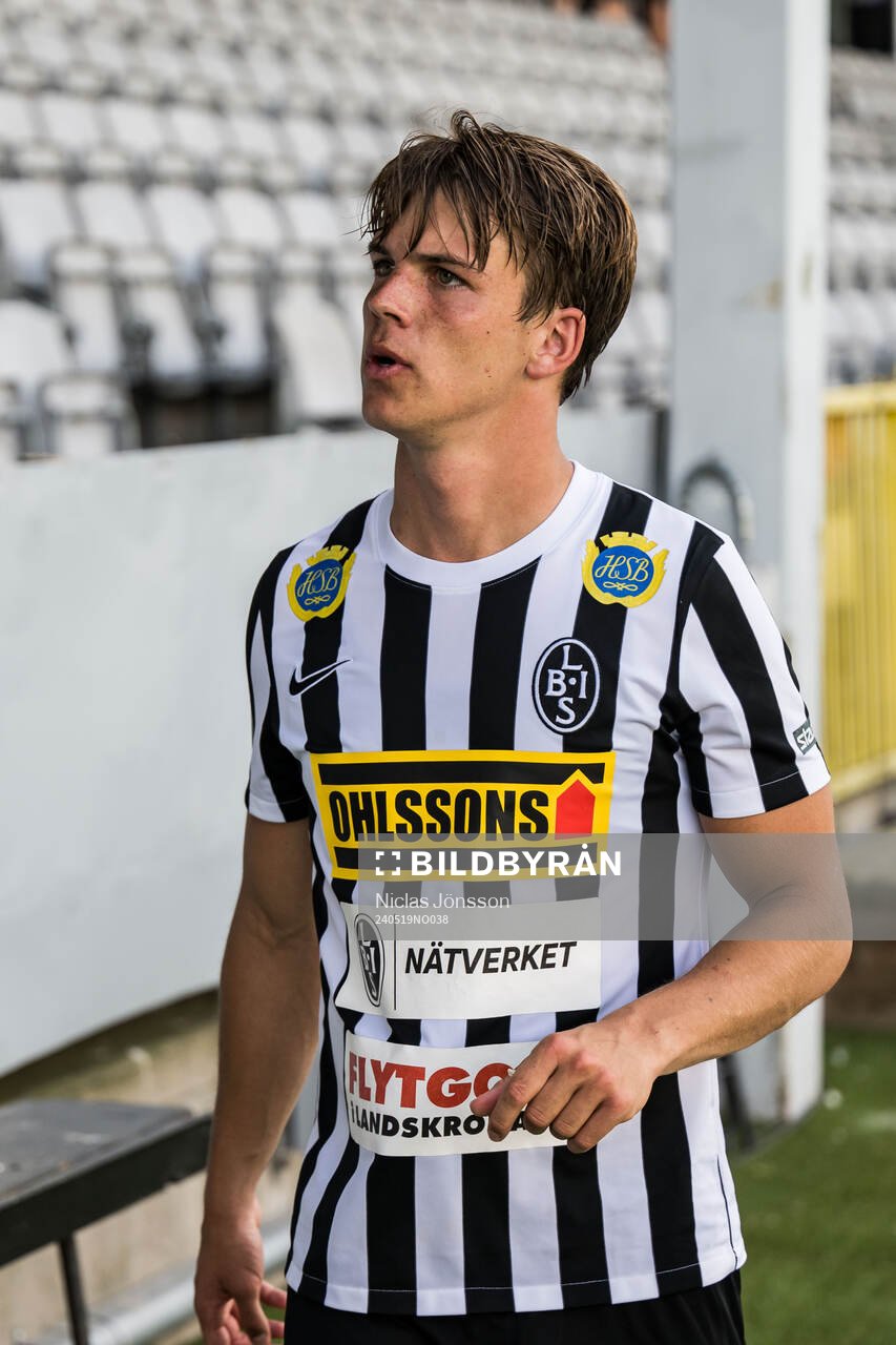 Landskronas Victor Karlsson deppar