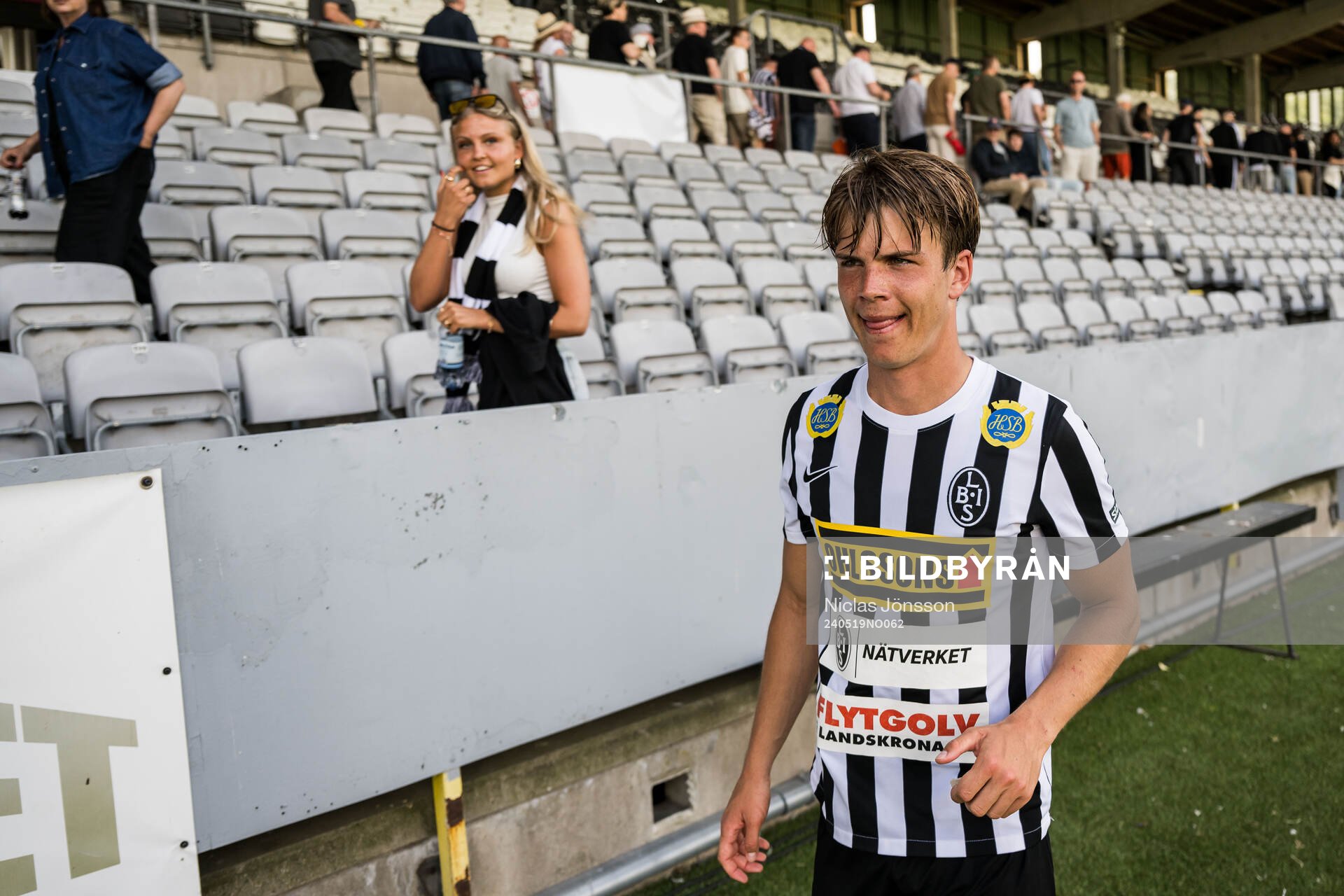 Landskronas Victor Karlsson deppar