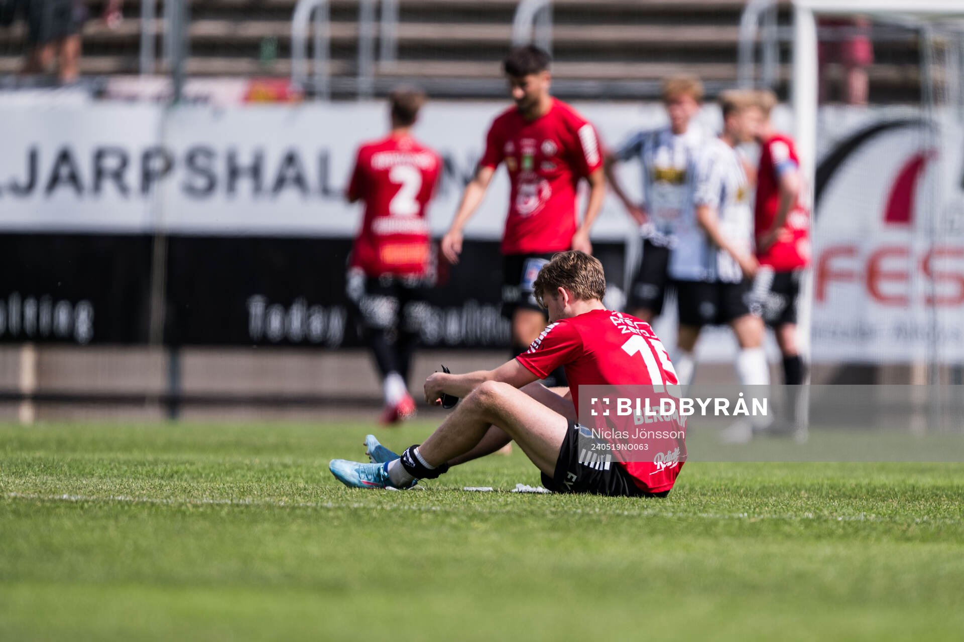 Örebros Niclas Bergmark deppar