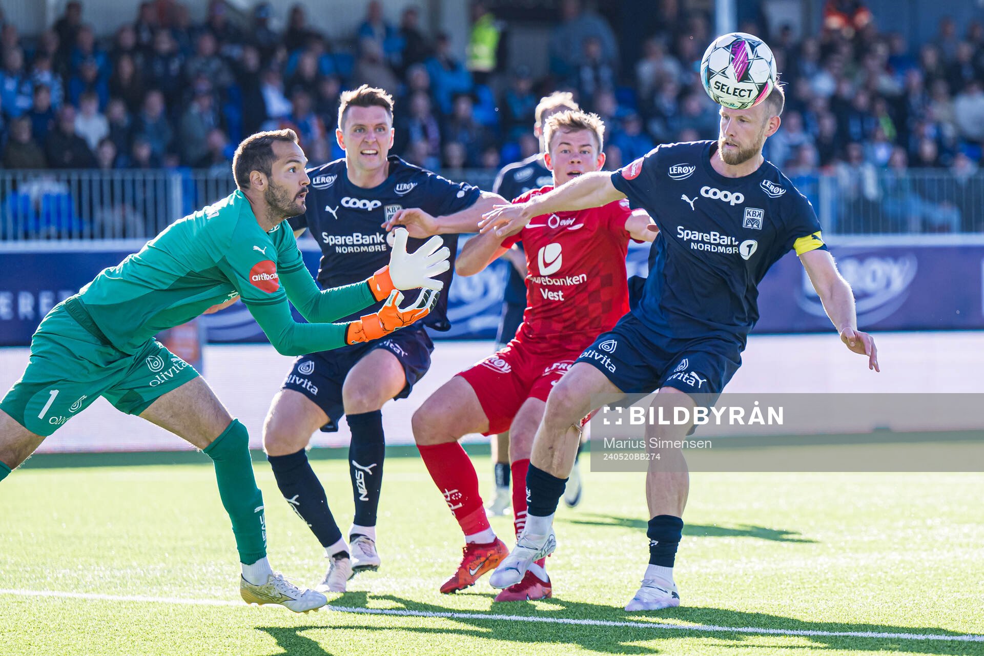 Michael Lansing and Dan Peter Ulvestad of Kristiansund