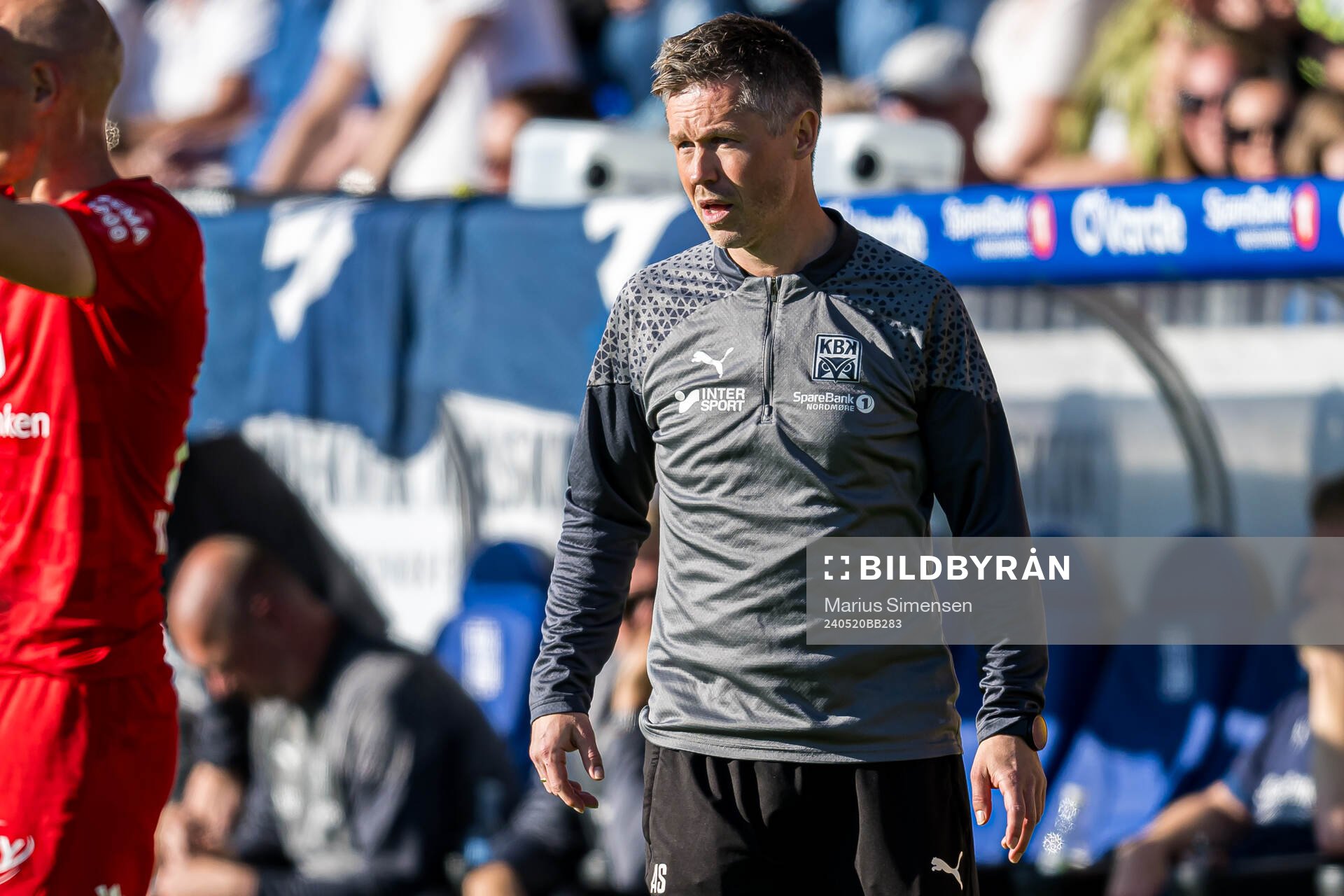 Amund Skiri, head coach of Kristiansund