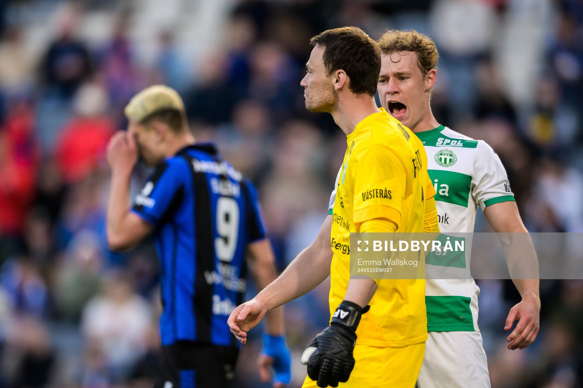 Västerås Anton Fagerström och Herman Magnusson jublar