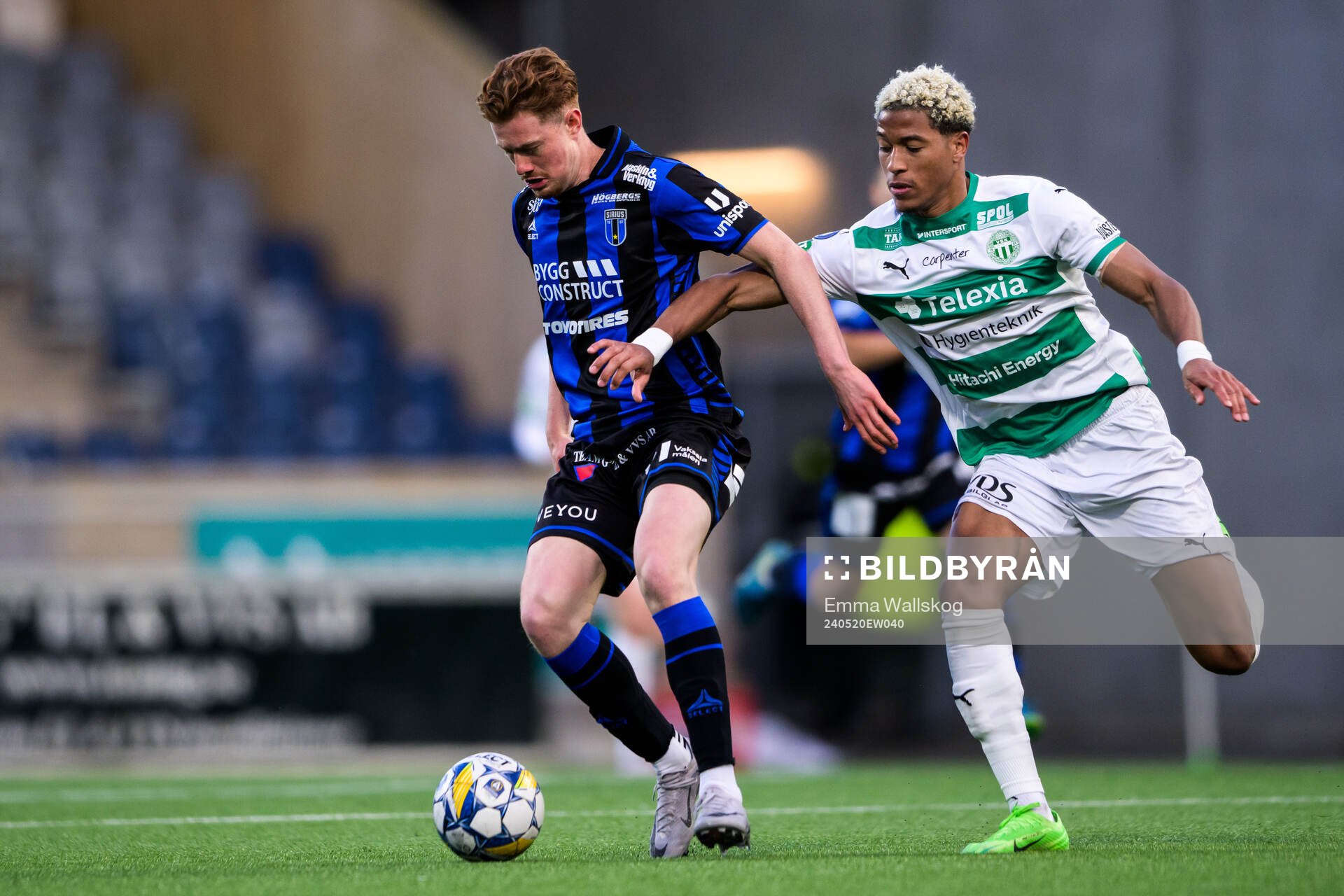 Sirius August Ljungberg och Västerås Mikael Marques de