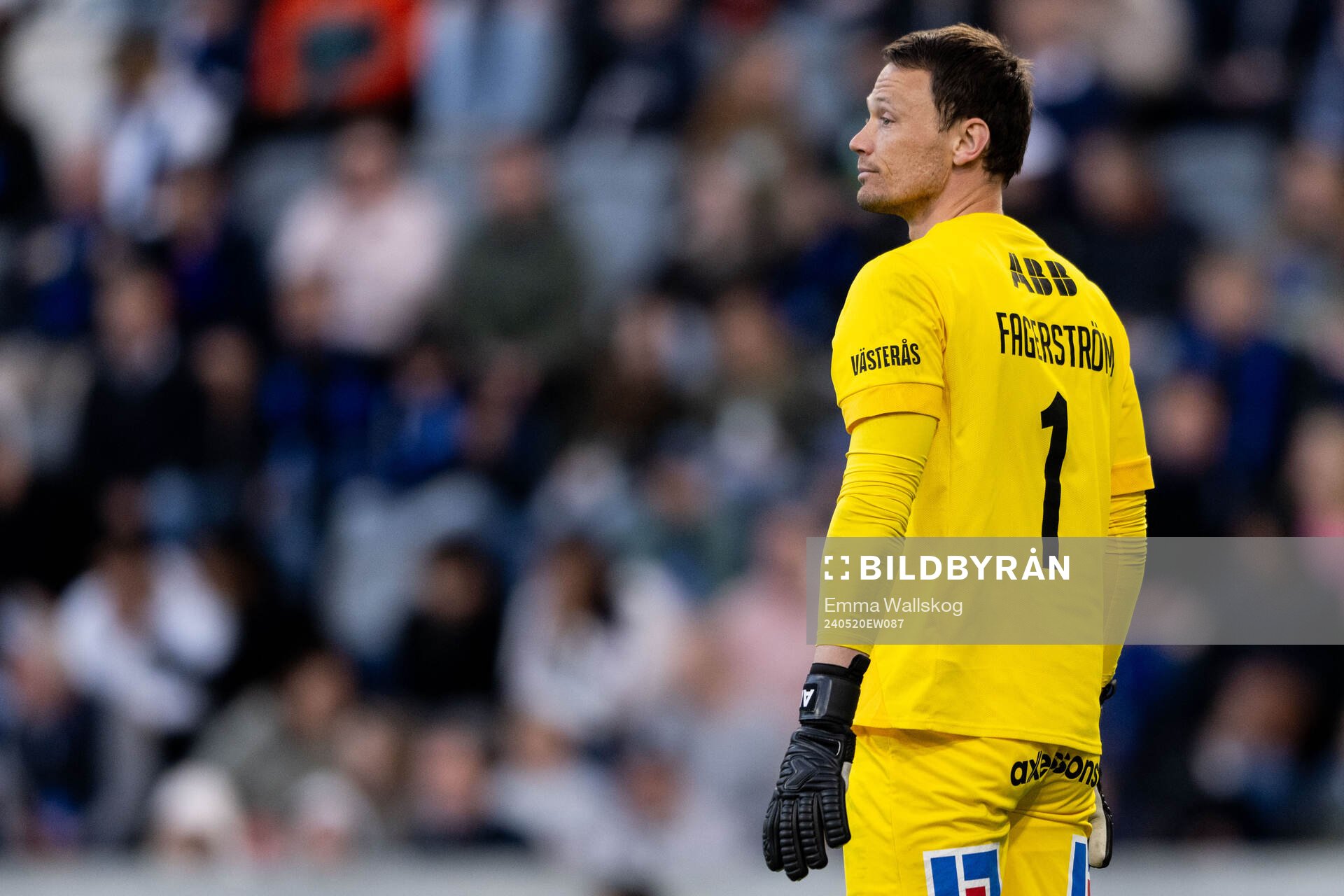 Västerås målvakt Anton Fagerström