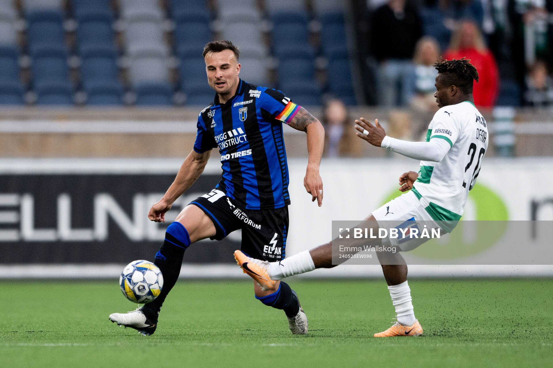 Sirius Henrik Castegren och Västerås Henry Offia