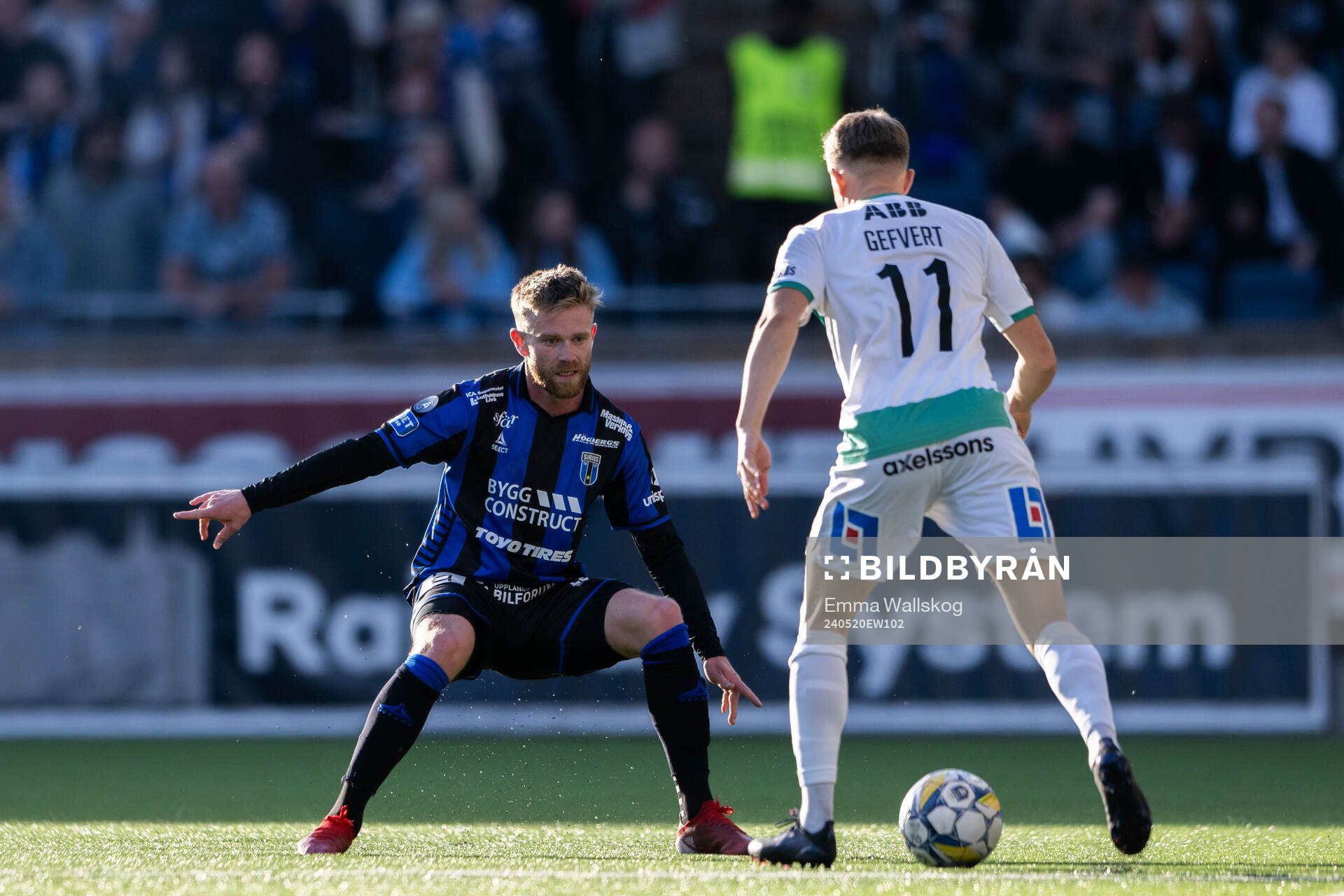 Sirius Dennis Widgren och Västerås Simon Gefvert