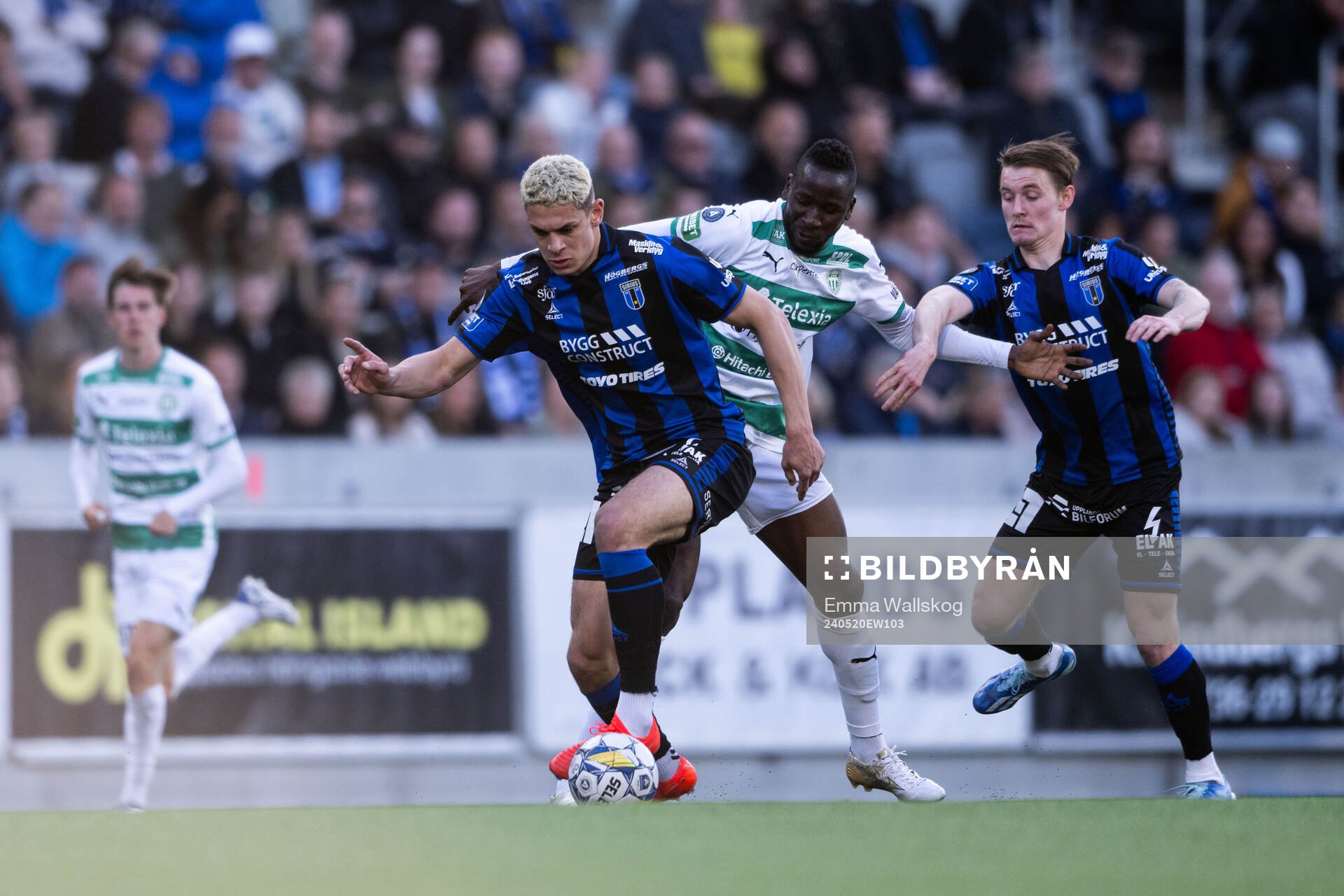 Sirius Yousef Salech och Noel Milleskog mot Västerås
