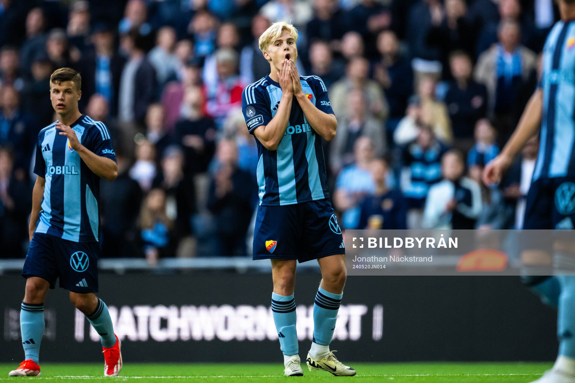 Djurgårdens Lucas Bergvall deppar