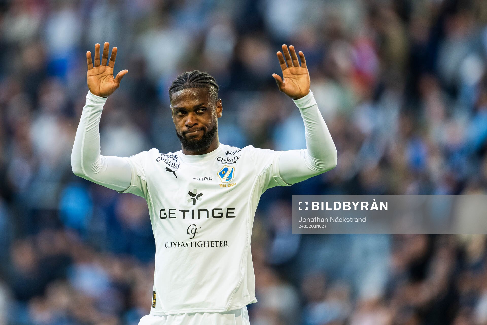 Halmstads Joseph Baffoe deppar