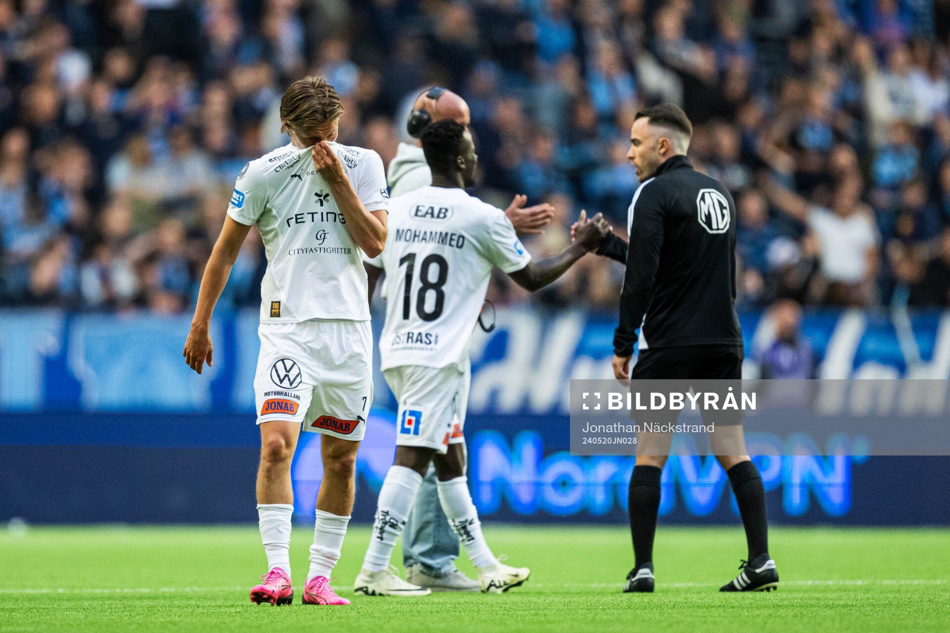 Halmstads Birnir Ingason deppar