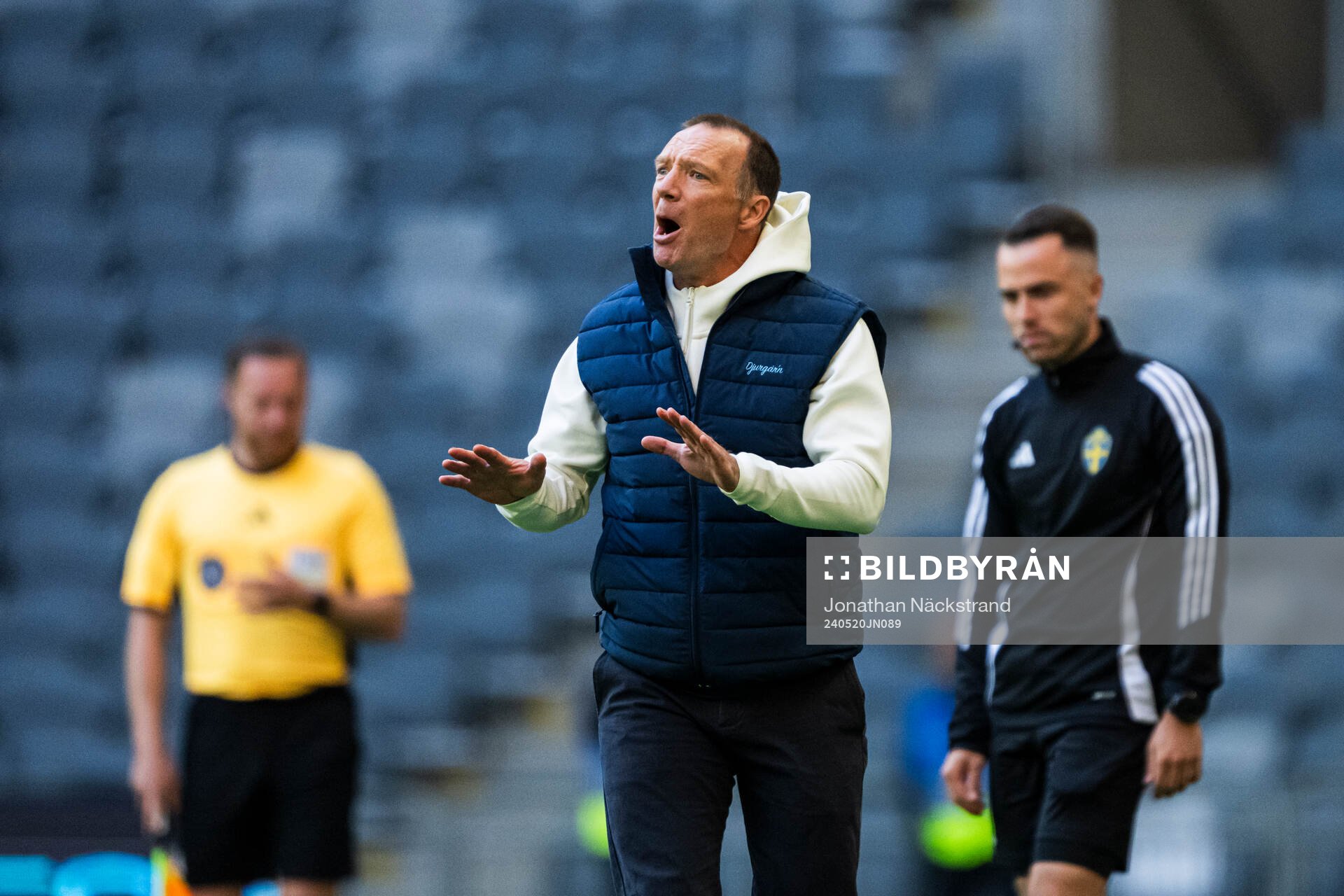 Djurgårdens tränare Kim Bergstrand