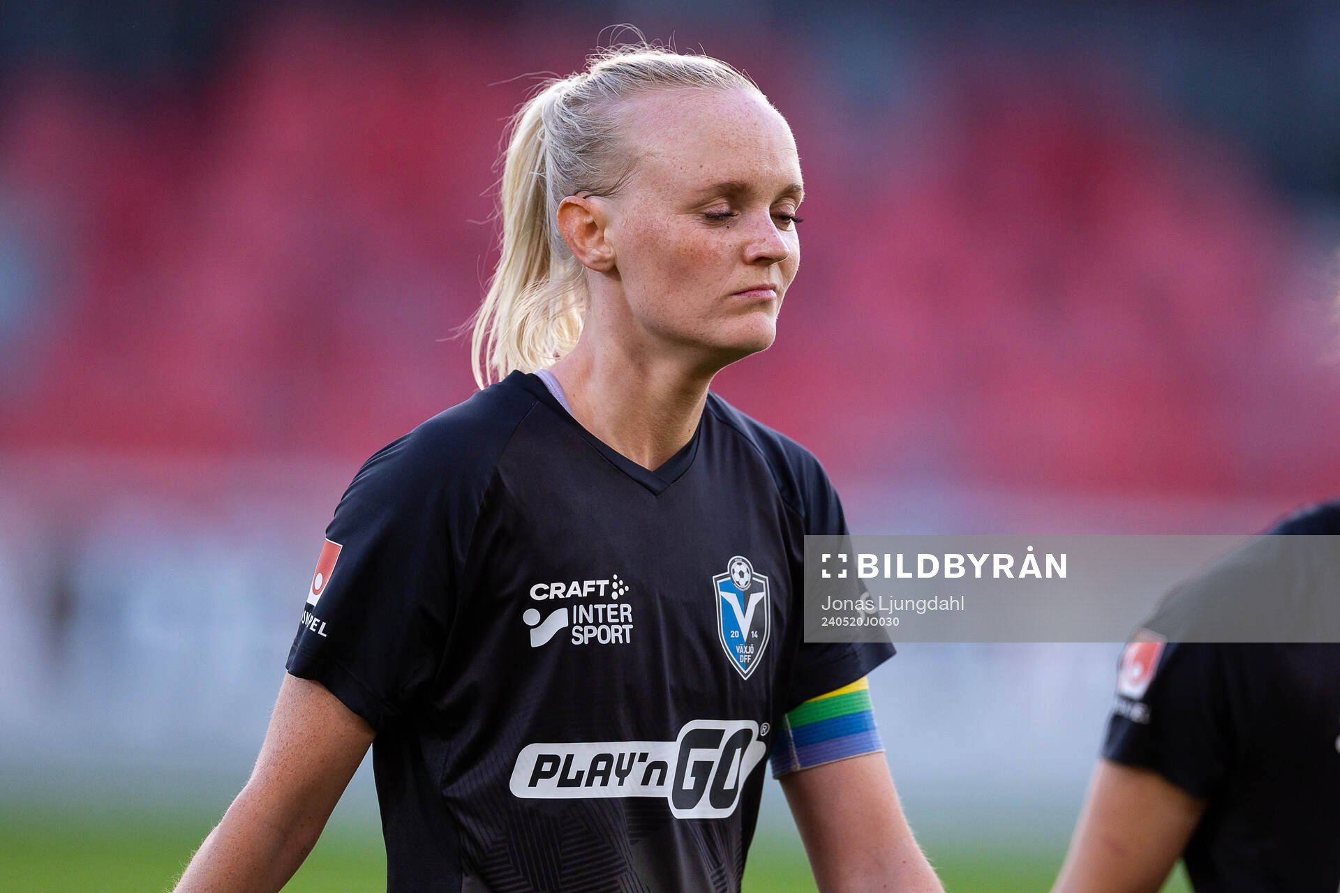 Växjö DFFs Emma Pennsäter deppar