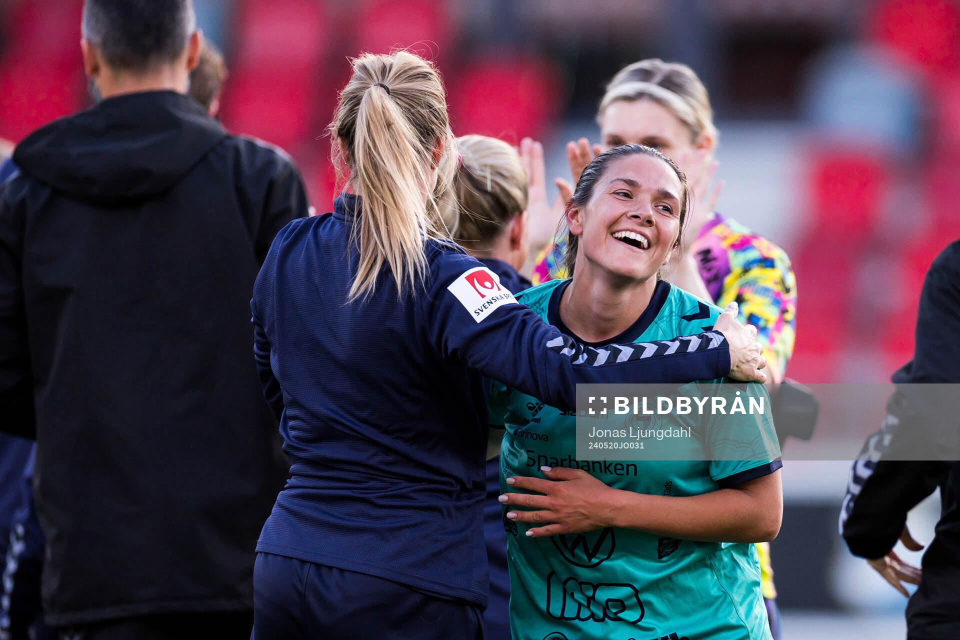 Kristianstads Carly Wickenheiser jublar