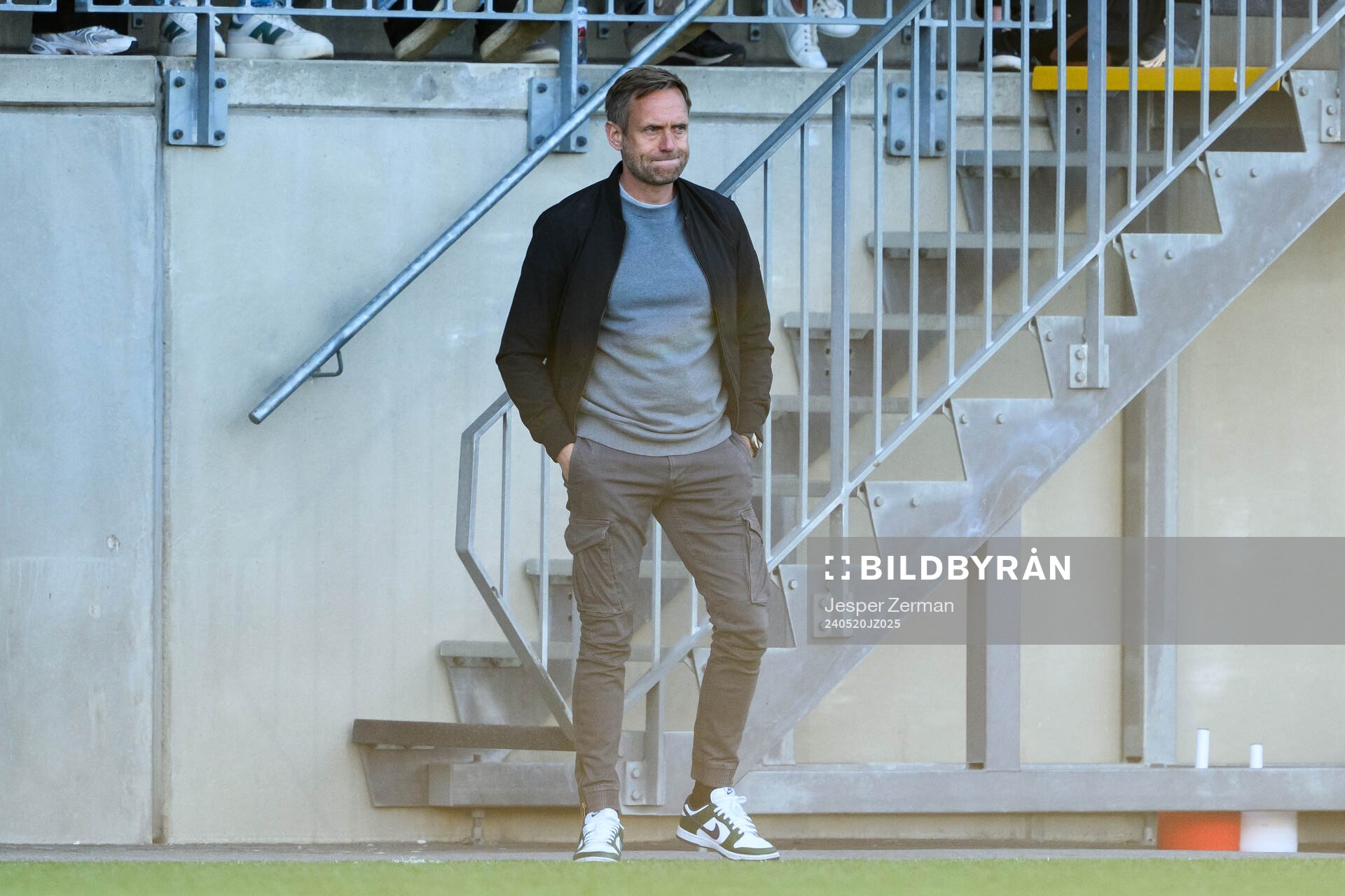 Hammarbys tränare Martin Sjögren