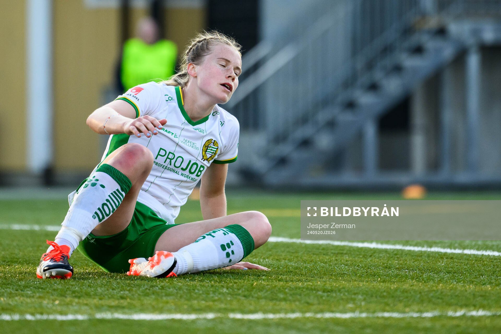 Hammarbys Julie Blakstad deppar