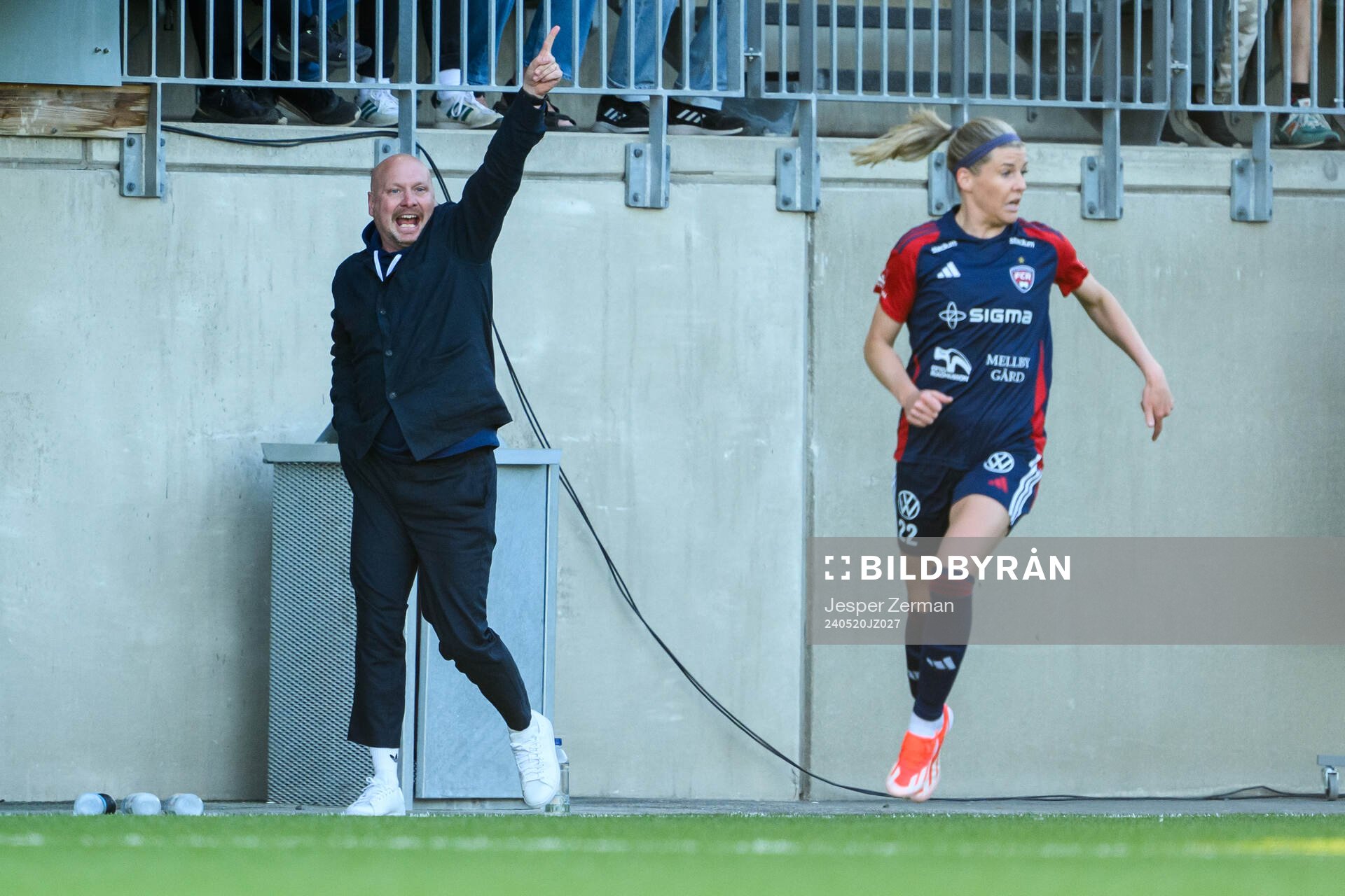 FC Rosengårds tränare Joel Kjetselberg