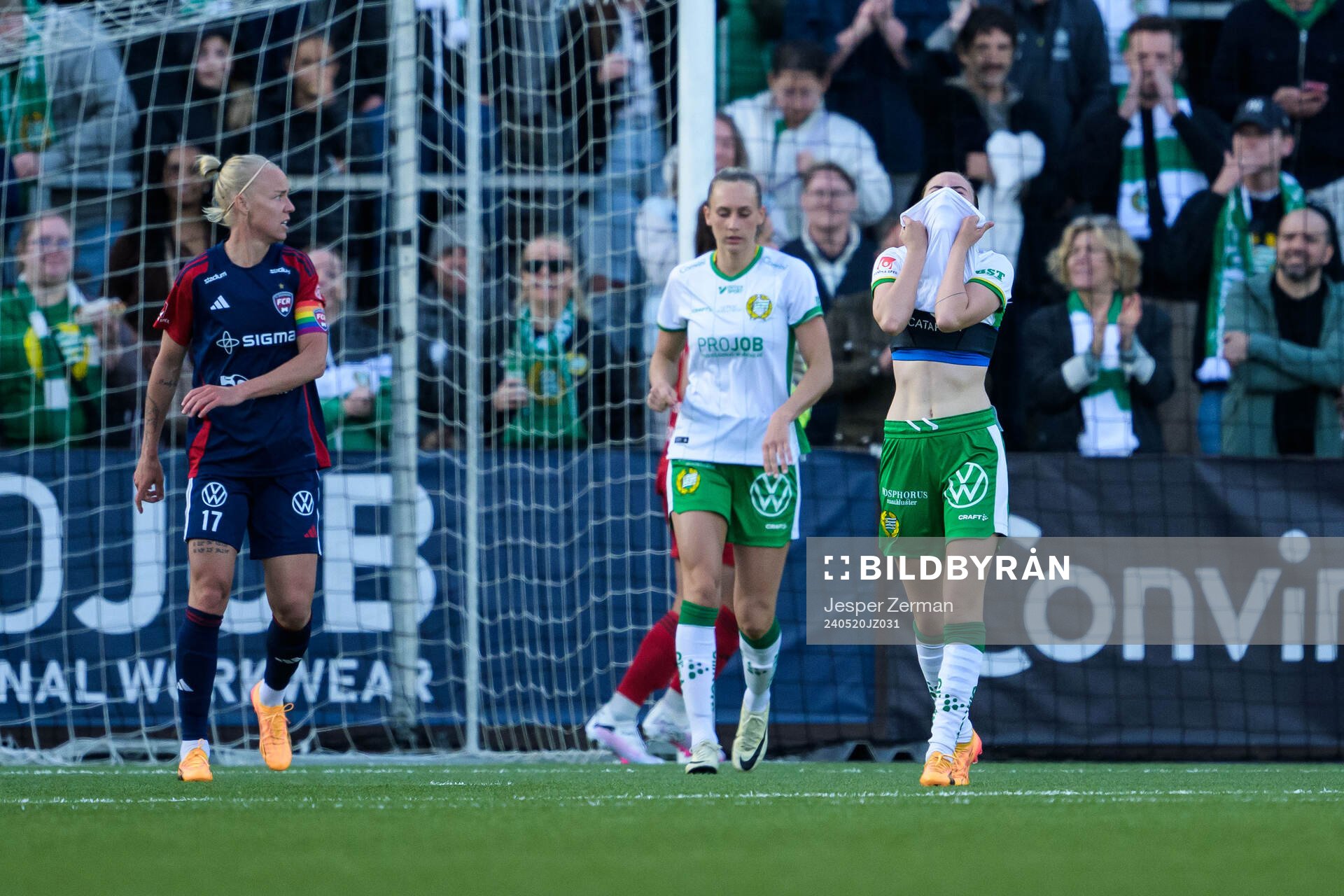 Hammarbys Smilla Vallotto deppar