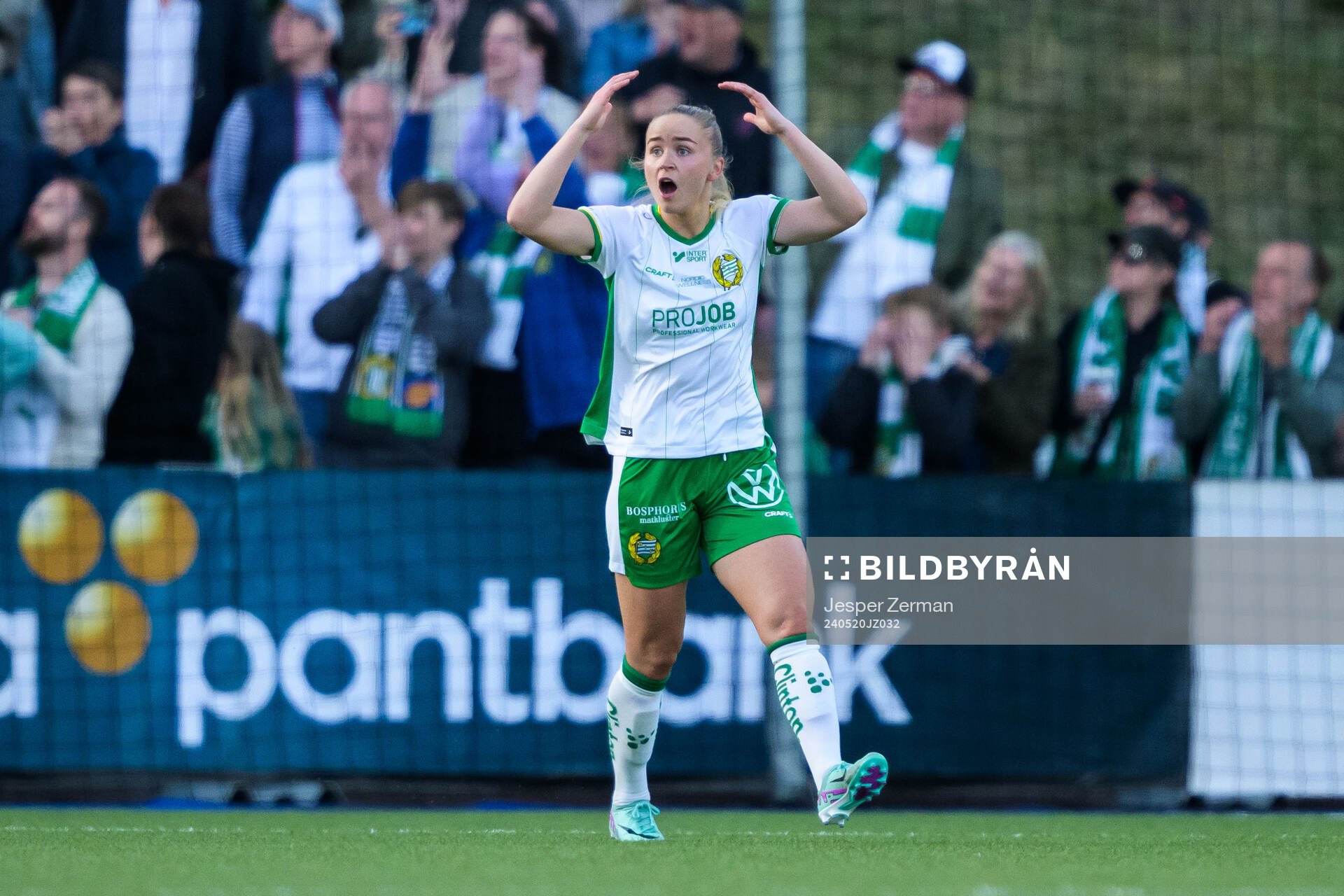 Hammarbys Anna Jøsendal deppar
