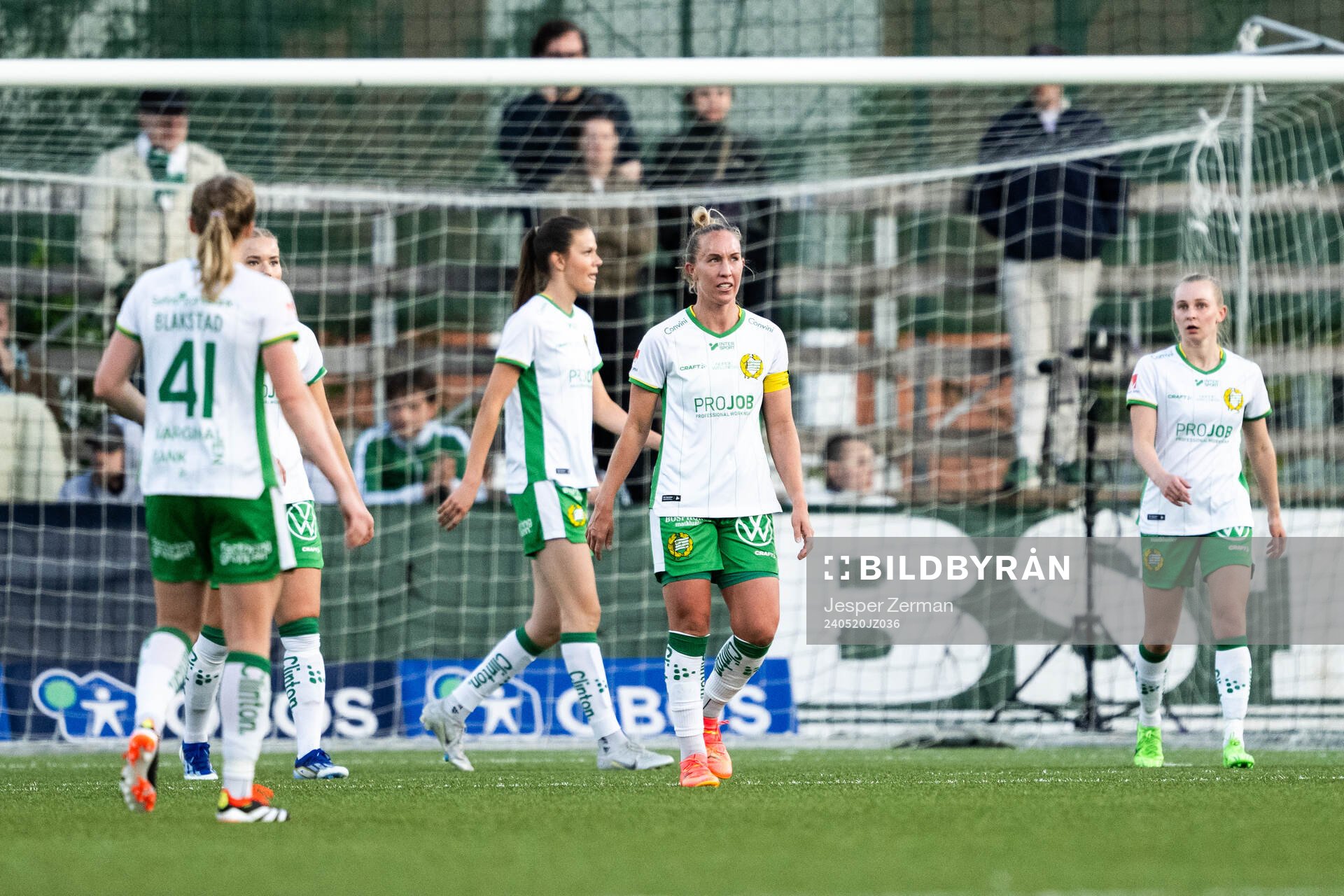 Hammarbys spelare deppar