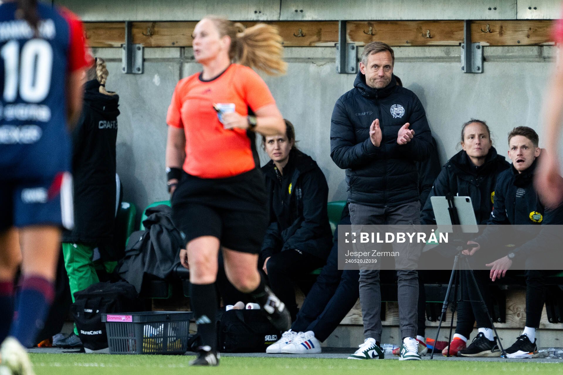 Hammarbys tränare Martin Sjögren