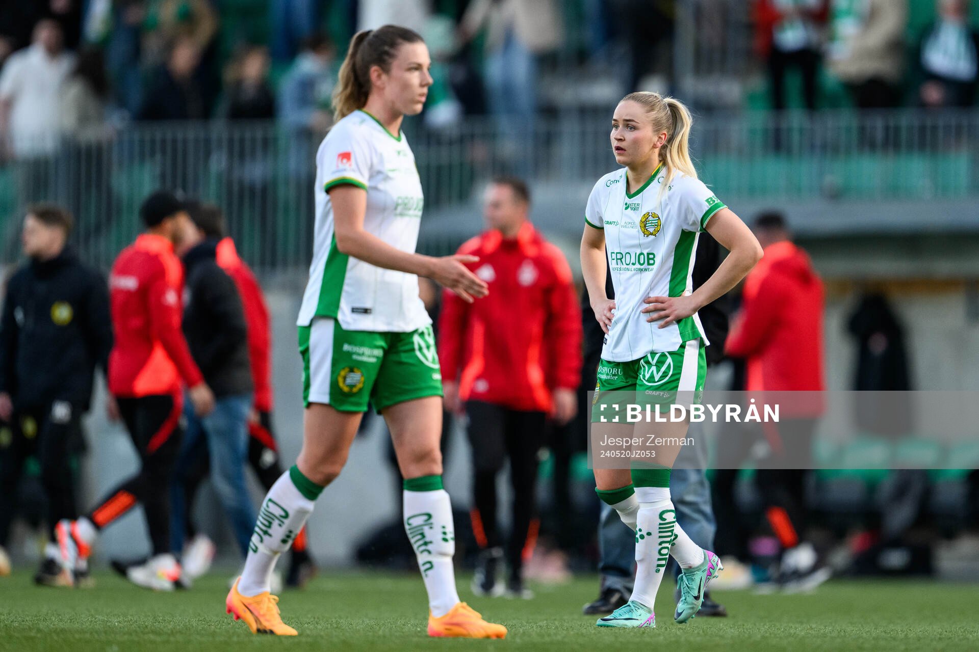 Hammarbys Anna Jøsendal deppar