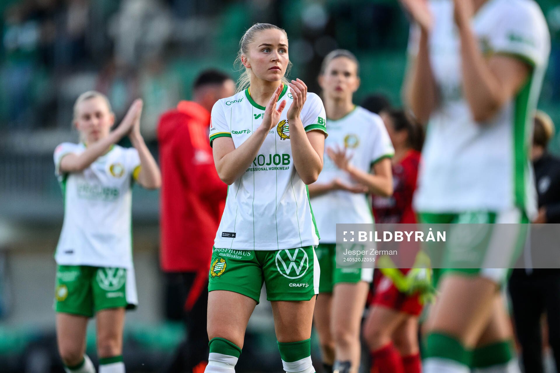 Hammarbys Anna Jøsendal deppar