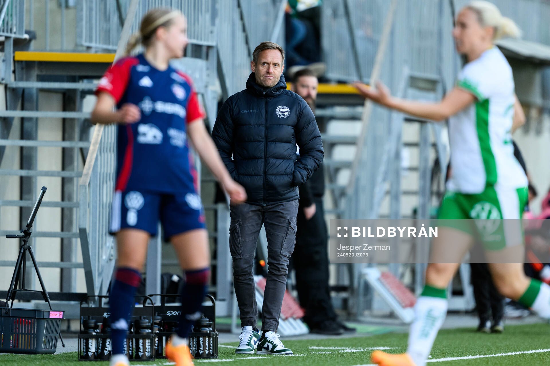 Hammarbys tränare Martin Sjögren