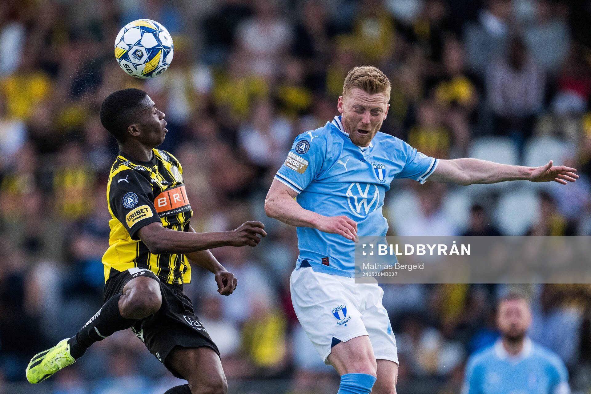 Häckens Akoua Romeo Amane och Malmö FFs Anders