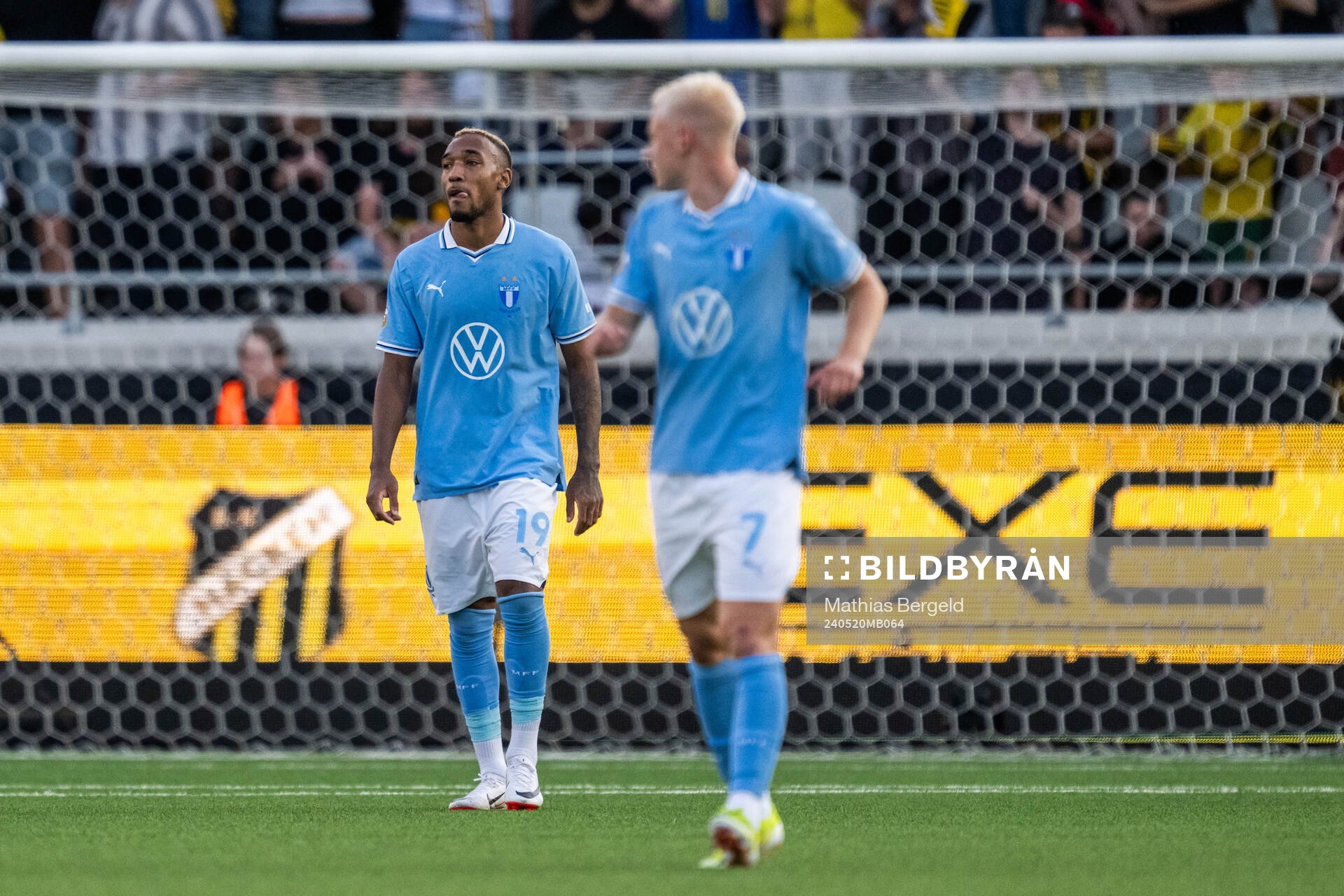 Malmö FFs Derek Cornelius deppar