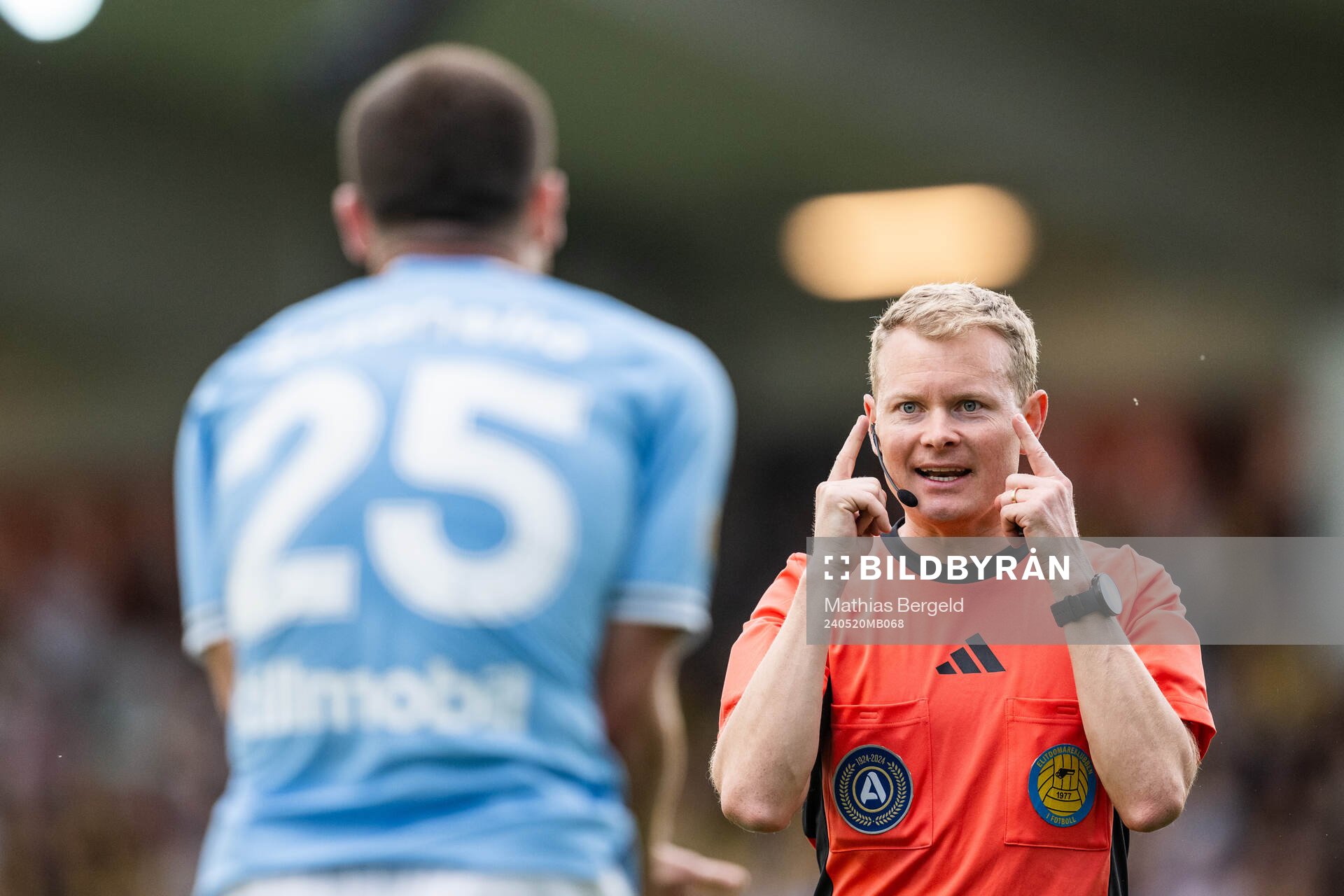 Häckens domare Fredrik Klitte