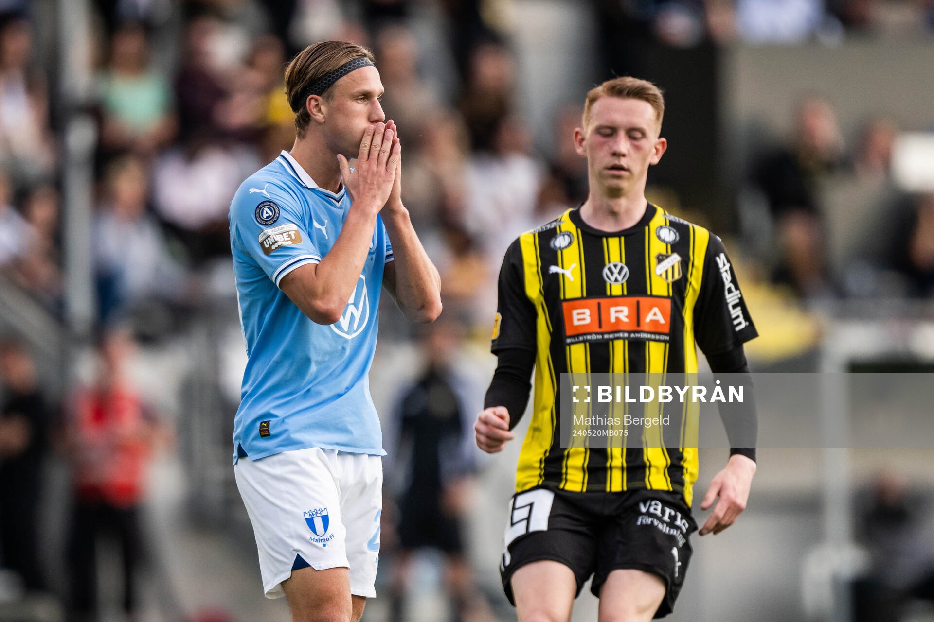 Malmö FFs Erik Botheim deppar