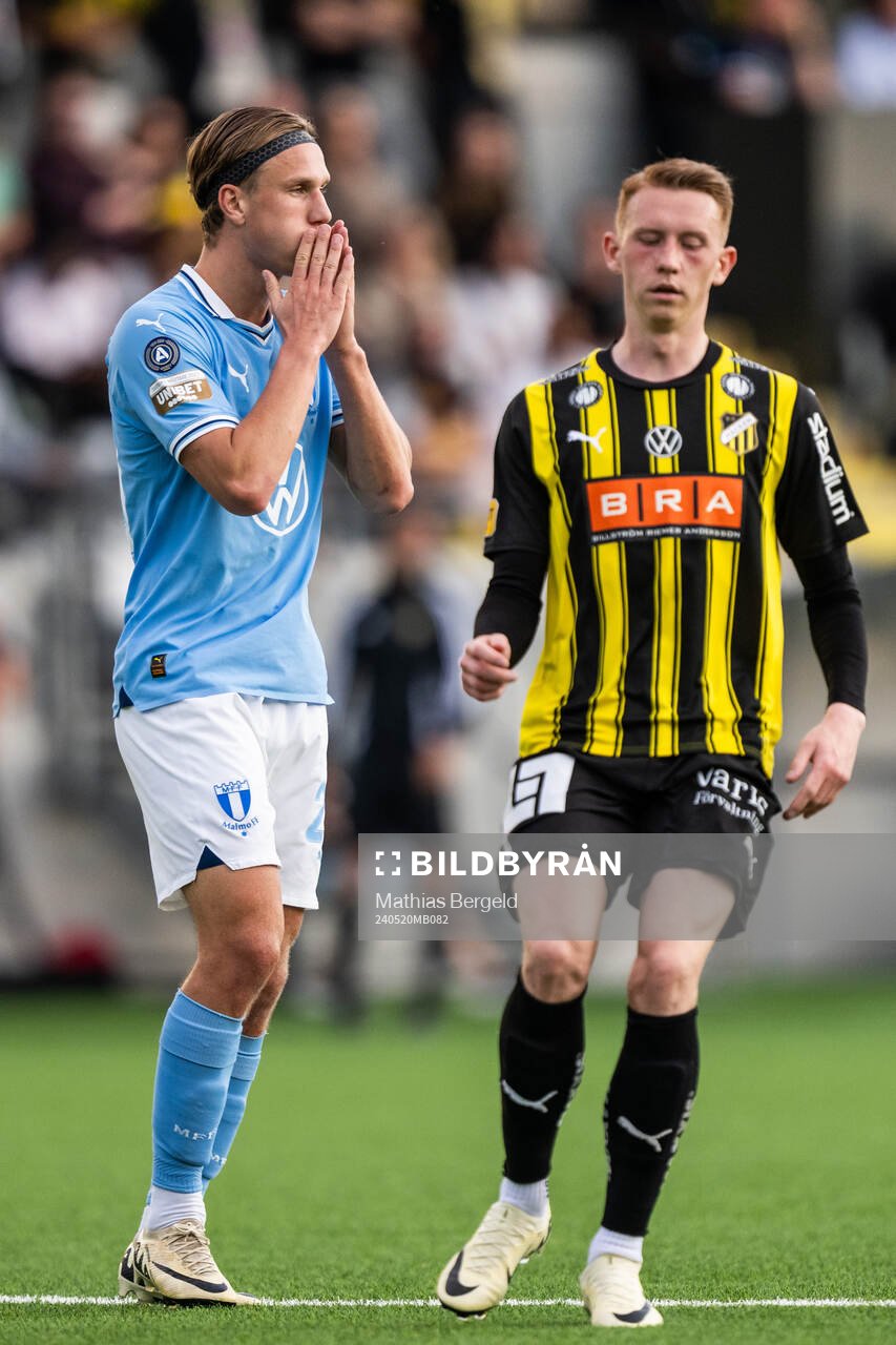 Malmö FFs Erik Botheim deppar