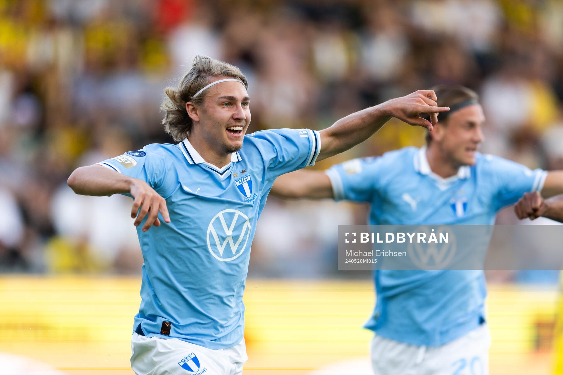 Malmö FFs Sebastian Nanasi jublar