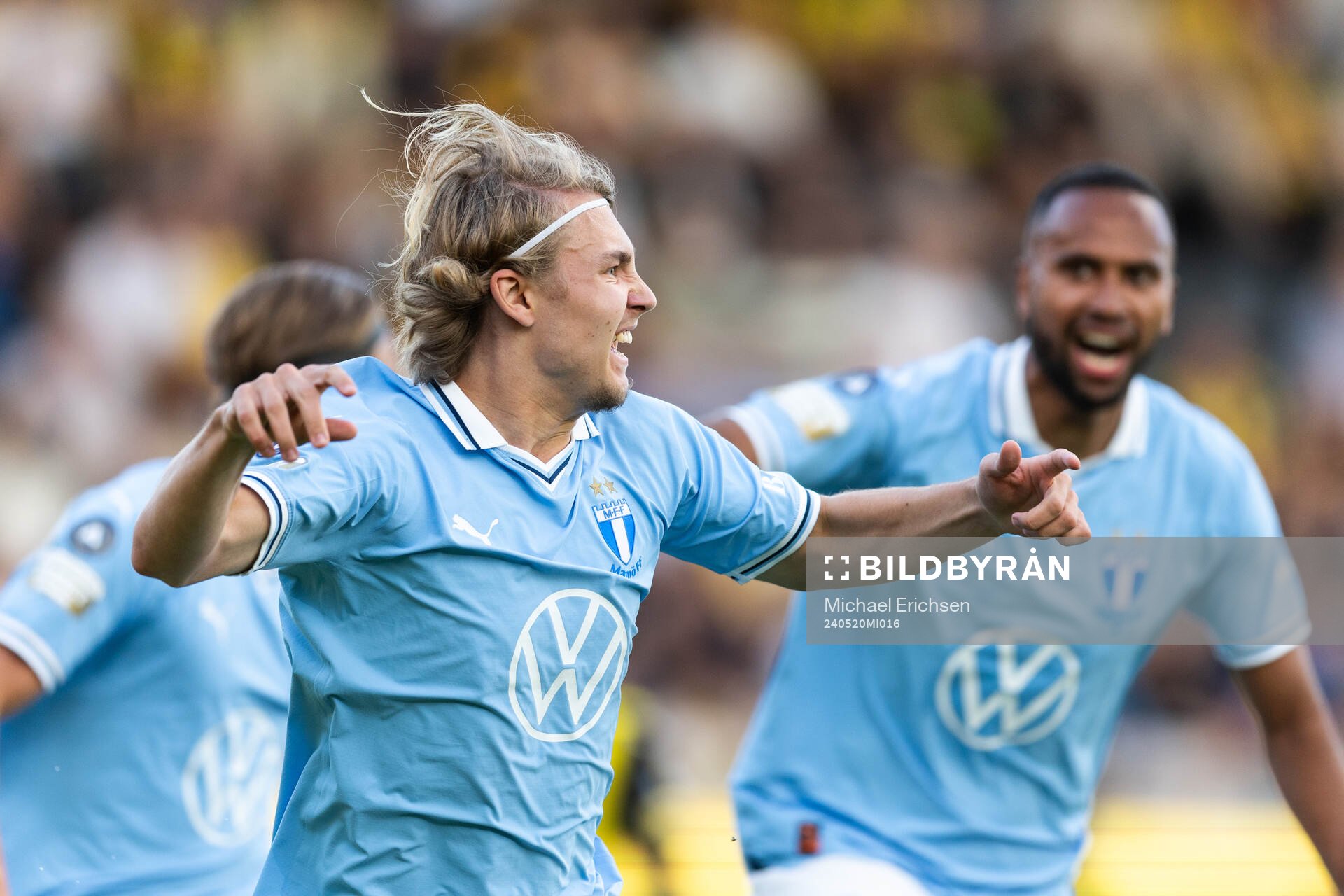 Malmö FFs Sebastian Nanasi jublar