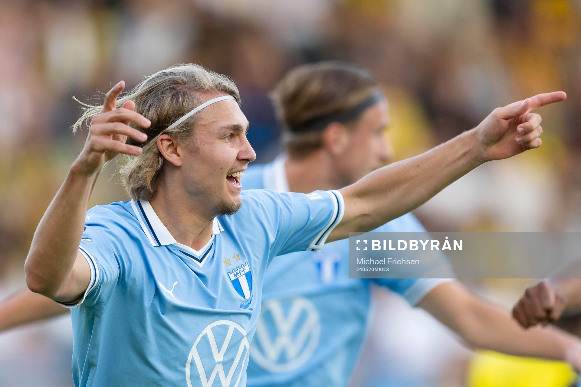 Malmö FFs Sebastian Nanasi jublar