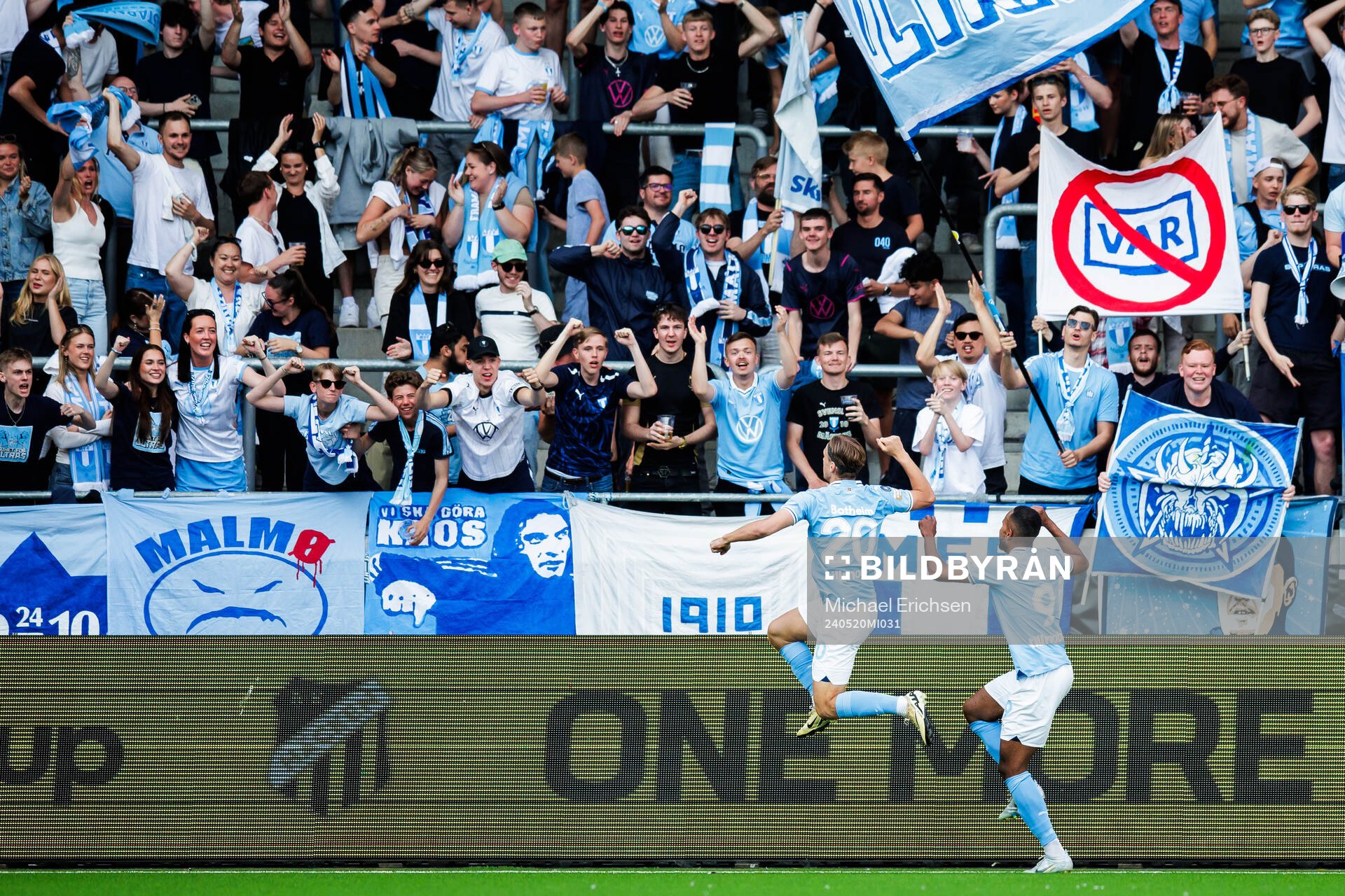 Malmö FFs Erik Botheim jublar