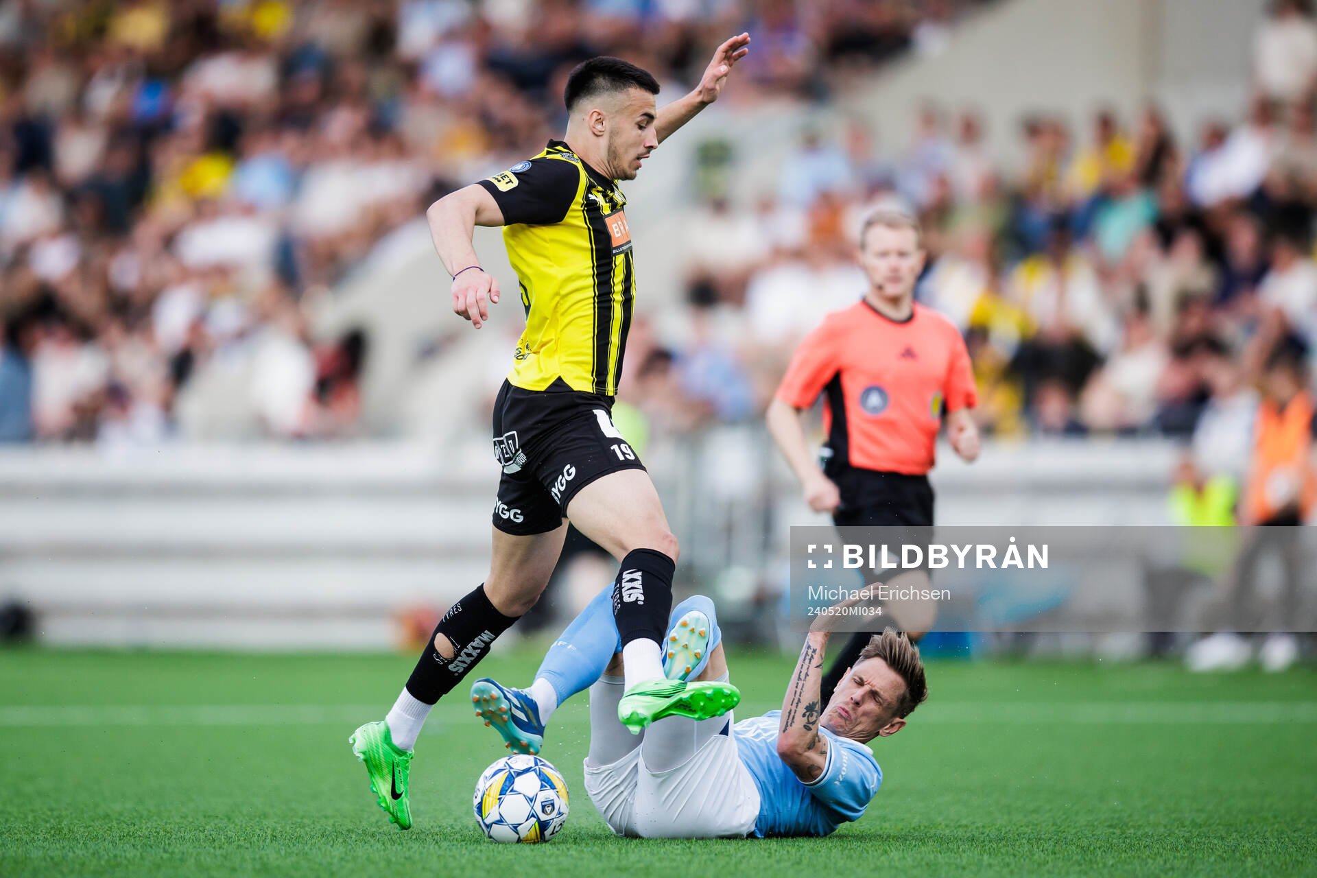 Malmö FFs Søren Rieks och Häckens Srdjan Hrstic
