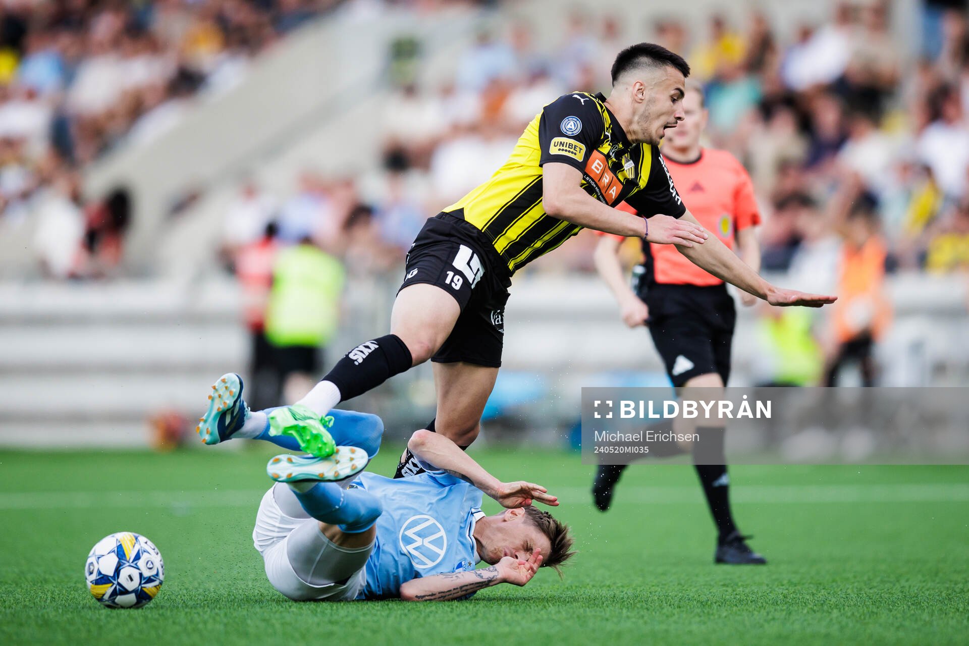 Malmö FFs Søren Rieks och Häckens Srdjan Hrstic