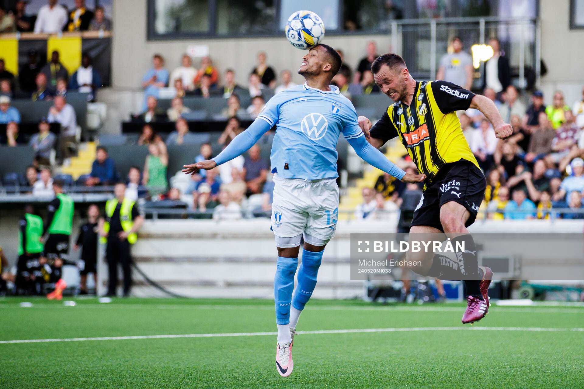 Malmö FFs Martin Olsson och Häckens Even Hovland