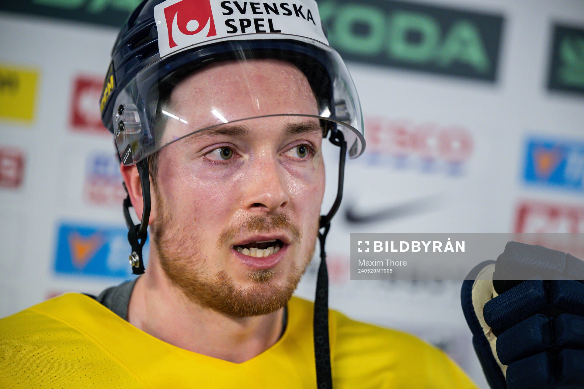 Jesper Frödén of Sweden