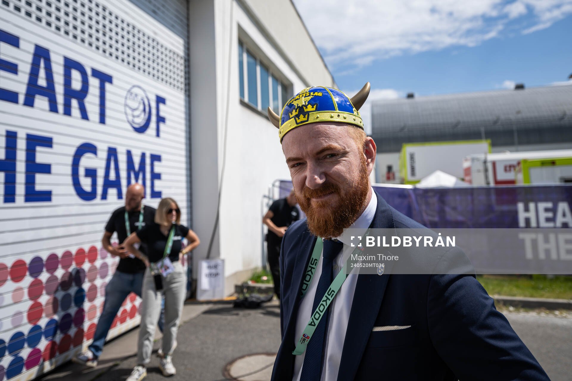 General manager Anders Lundberg of Sweden