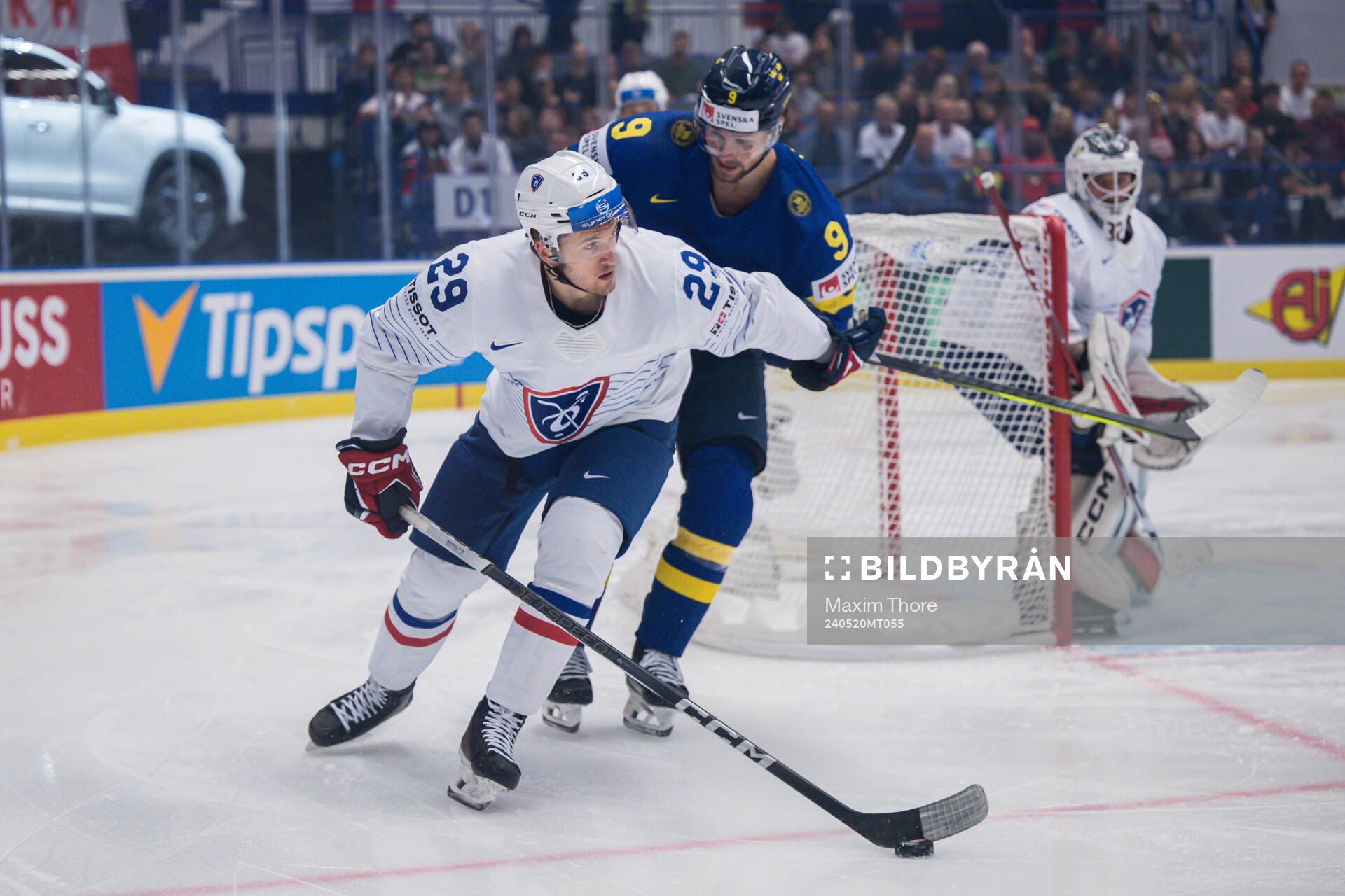 Louis Boudon of France and Adrian Kempe of Sweden